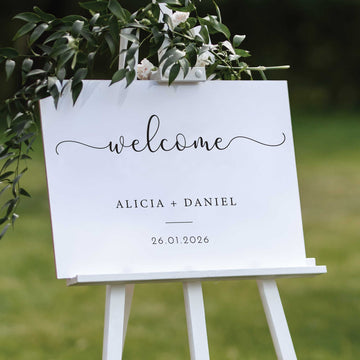 Personalised Wedding Welcome Signs & Seating Charts Australia | Younique Gifts - Younique Gifts