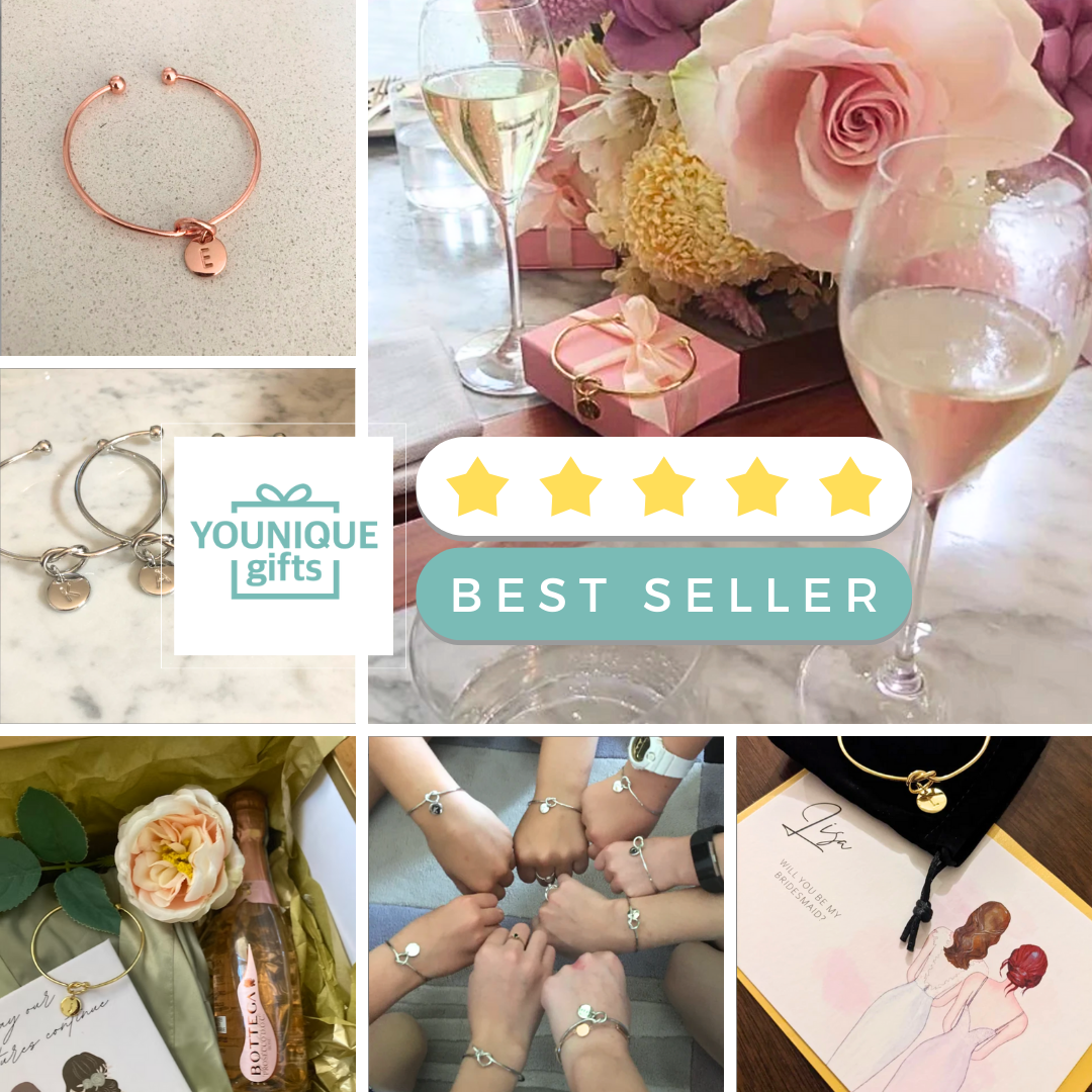 Personalised Initial Bracelet, Bridesmaid Proposal Gift
