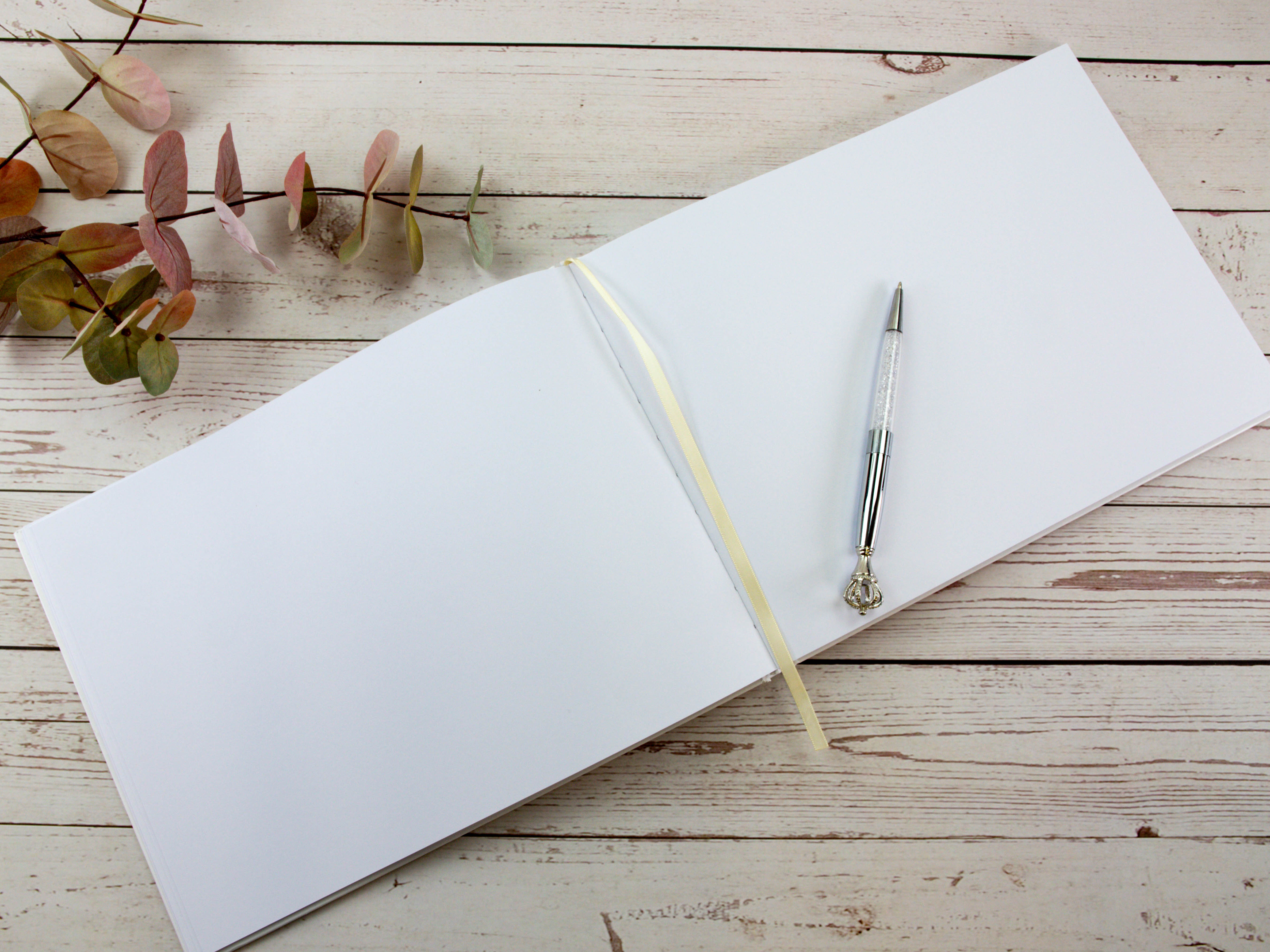 Personalised Memorial Remembrance Guest Book