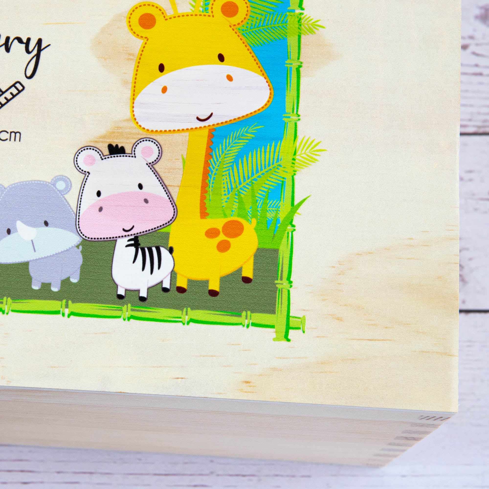 Printed Wooden Keepsake box, New Baby and New Mom Gift