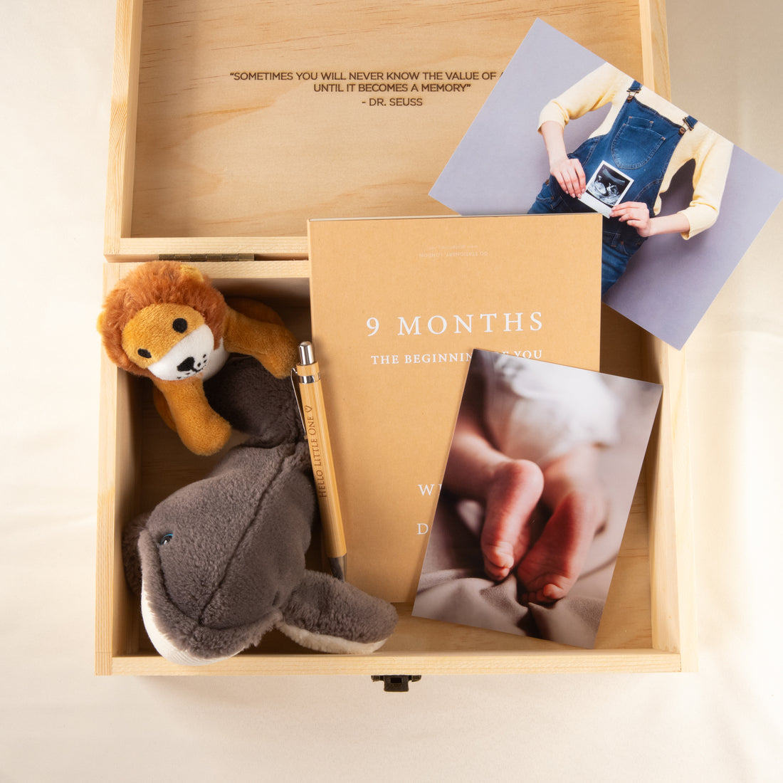 Personalised Wooden Keepsake box, New Baby Mom Gift