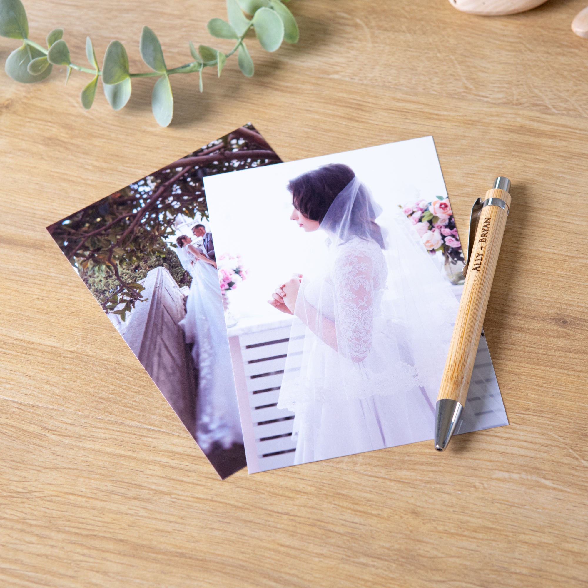 Minimalist Wedding Guest Book – Personalised for Your Special Day