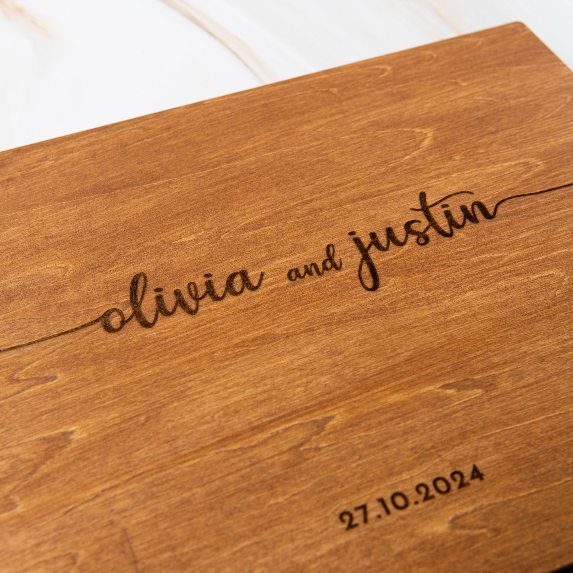 Personalised Wedding Guest Book Australia – Handmade Wedding Keepsake