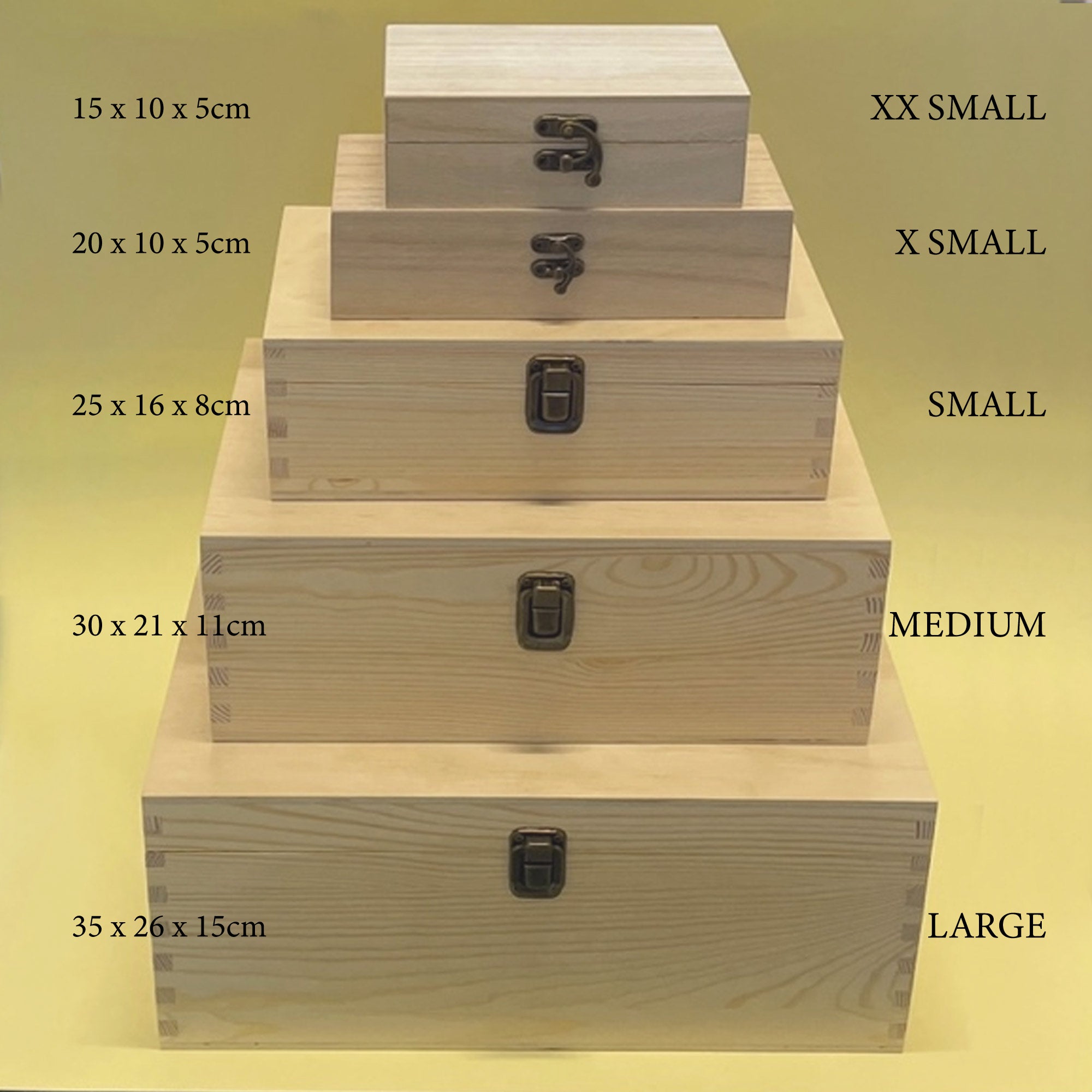 Personalized Wooden Baby Keepsake Box, Laser Engraved