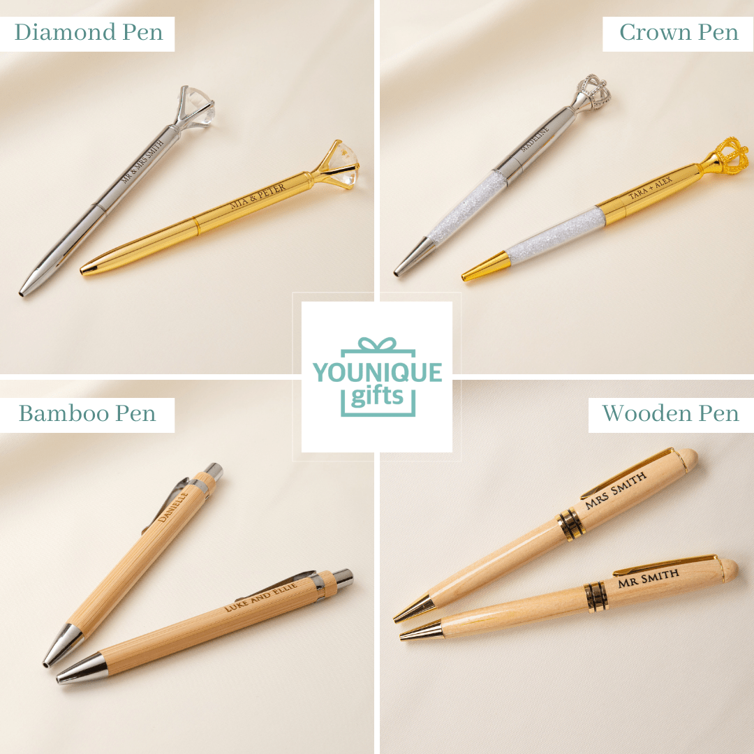 Bling Pen, Diamond Pen - Personalised Pen - Younique Gifts Melbourne
