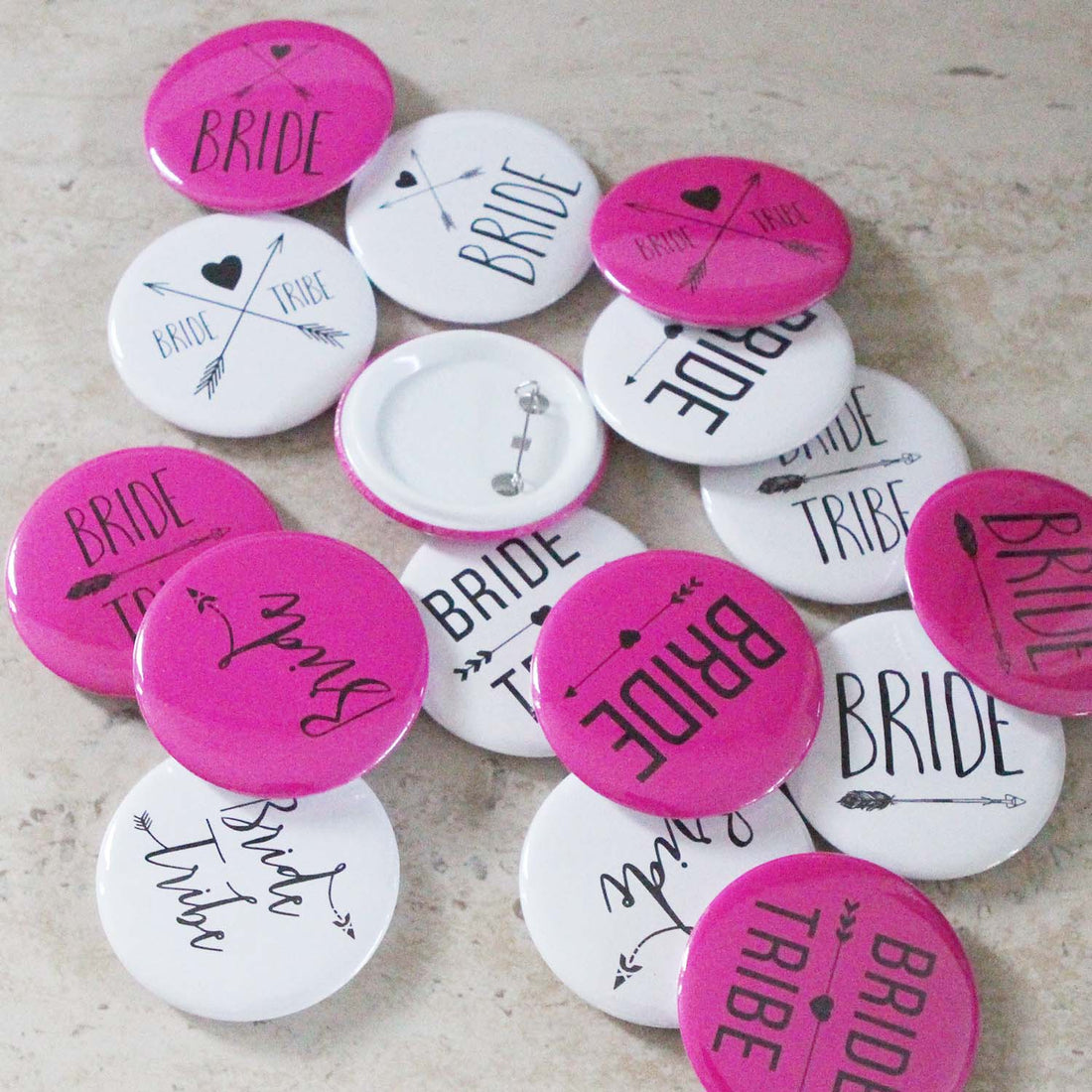 Custom Bachelorette party pin buttons,badges, Party Favours, Wedding Pinback, Bride Tribe