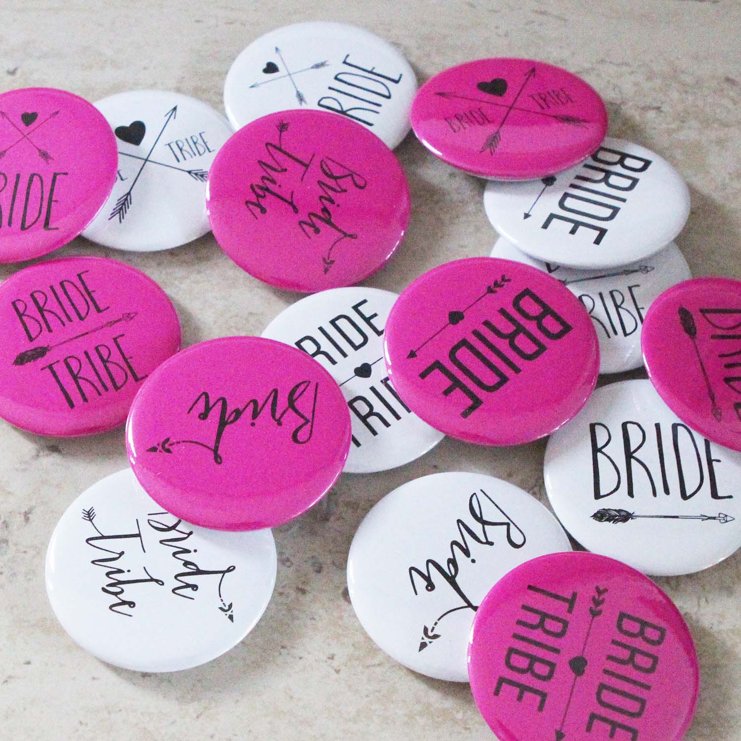 Custom Bachelorette party pin buttons,badges, Party Favors, Wedding Pinback, Bride Tribe