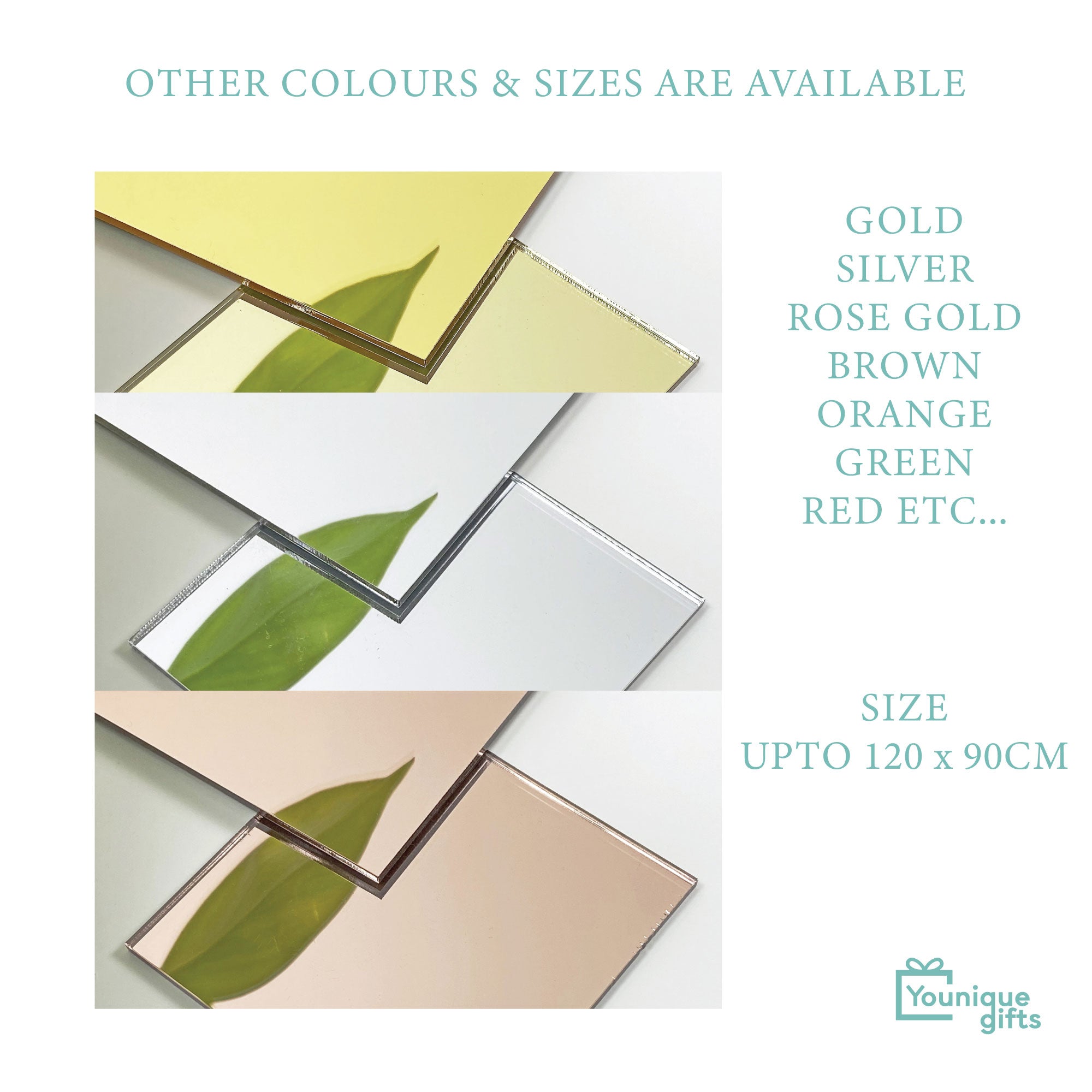 Printed Wedding Welcome sign | Mirror Portrait