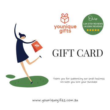 Gift Card - Personalised etc - Younique Gifts Melbourne