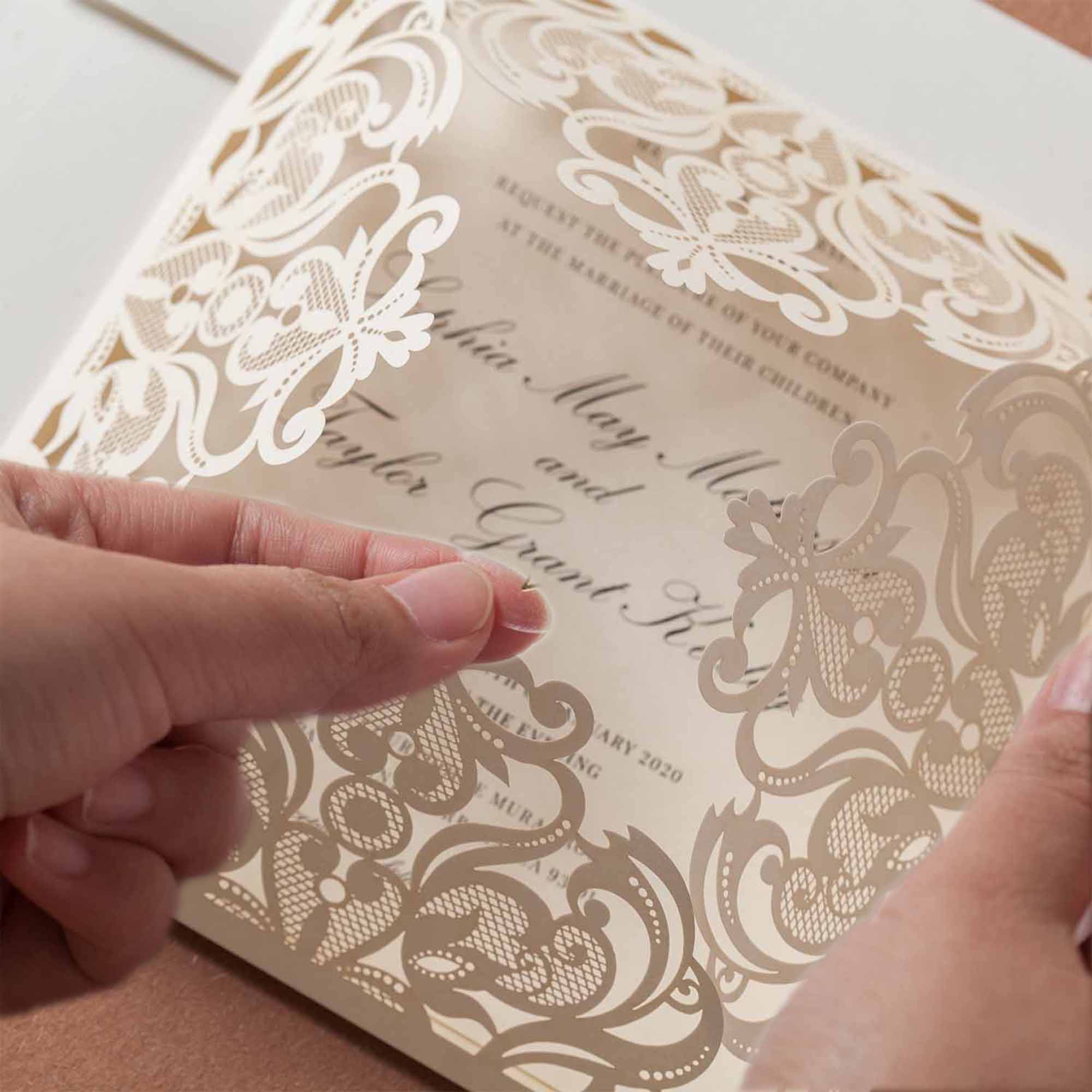 Invitations - Hand Assembly Option Only