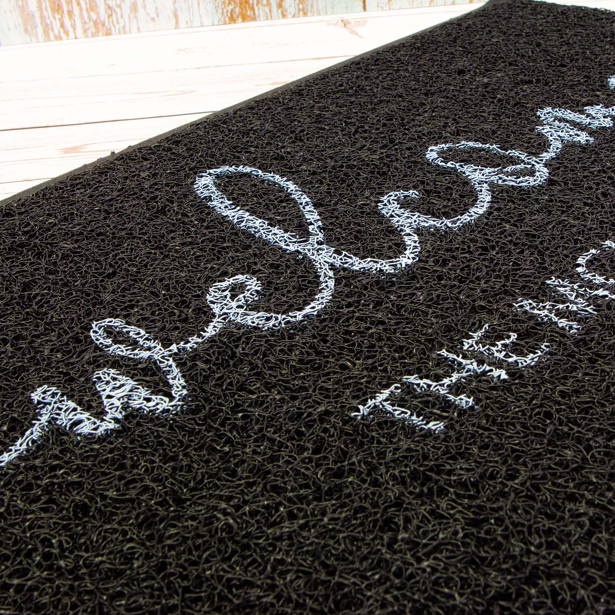 Personalised Welcome Coil Mat, Custom Gift for Housewarming Party