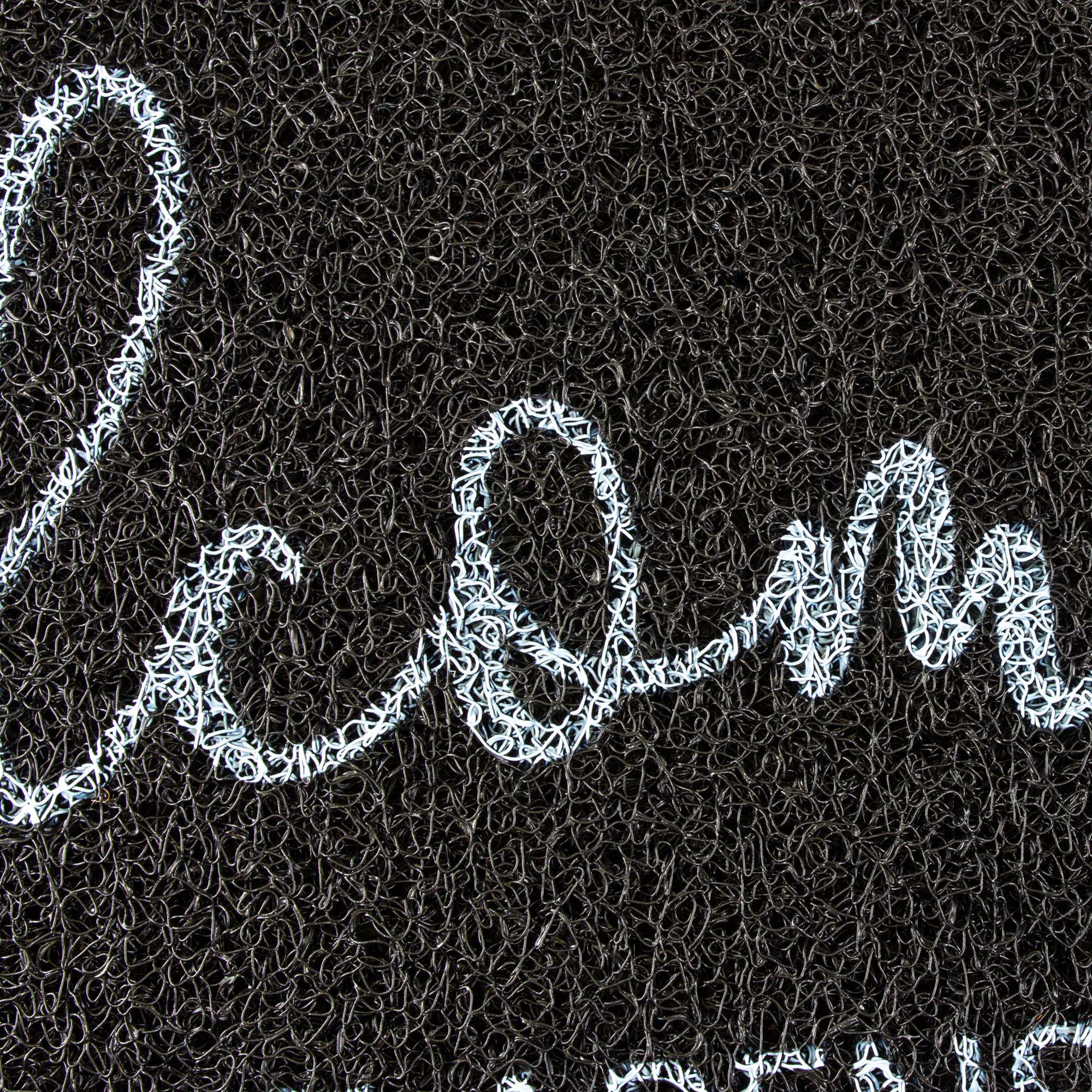 Personalised Welcome Coil Mat, Custom Gift for Housewarming Party