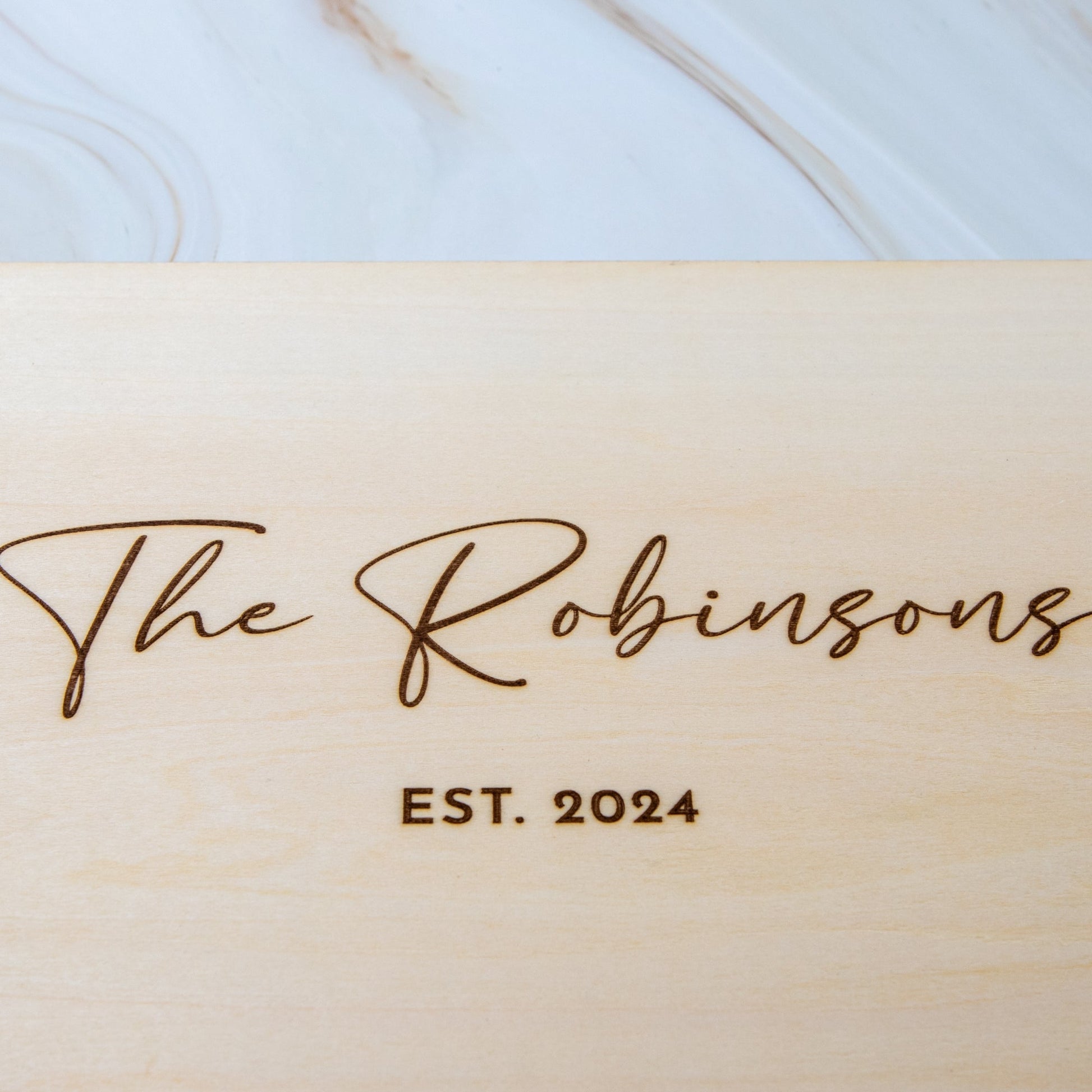 Luxury Personalised Wedding Guest Book – Premium Wood & Custom Engrave - Personalised Guest book - Younique Gifts Melbourne
