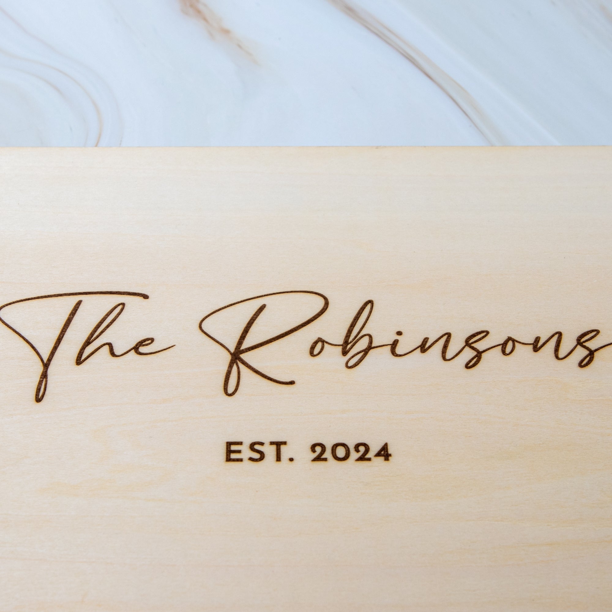 Luxury Personalised Wedding Guest Book – Premium Wood & Custom Engrave - Personalised Guest book - Younique Gifts Melbourne