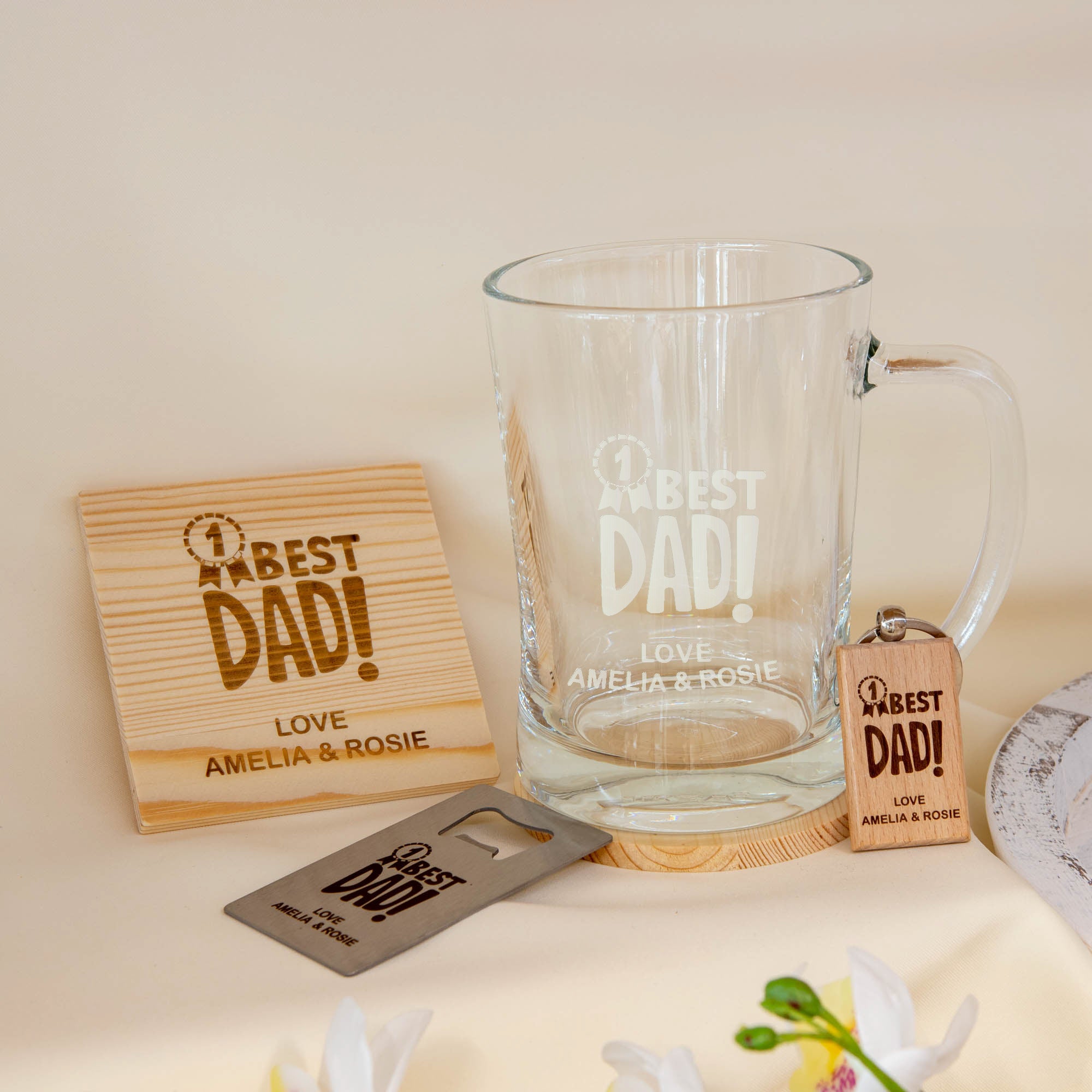 Personalised Beer Mug – Father’s Day Gift