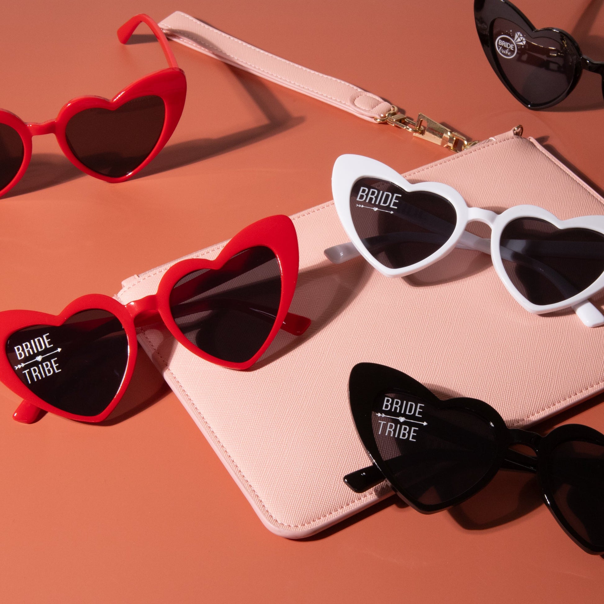 Personalised heart shaped sunglasses for Wedding photo - Personalised wedding gift - Younique Gifts Melbourne