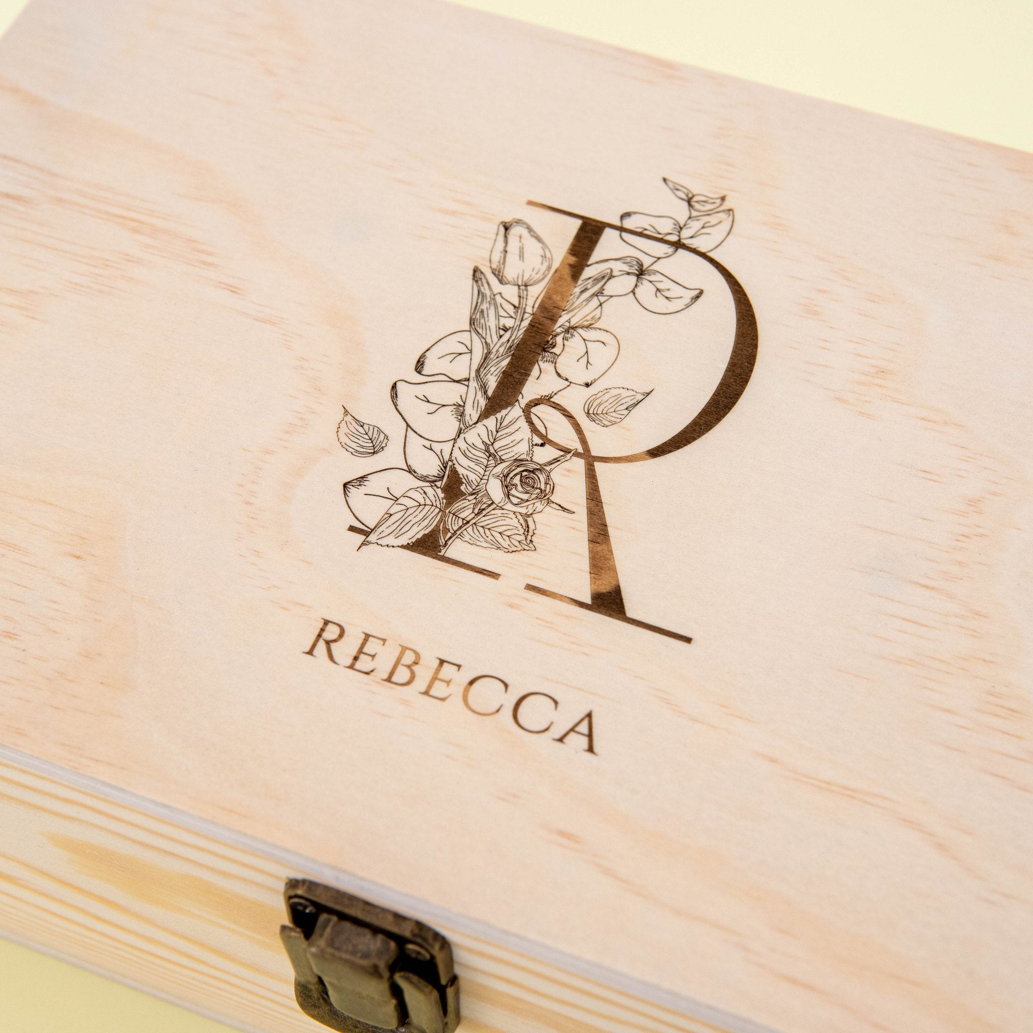 Personalised Wooden Keepsake box, Bridesmaid Proposal Gift Box - Personalised Keepsake Box - Younique Gifts Melbourne