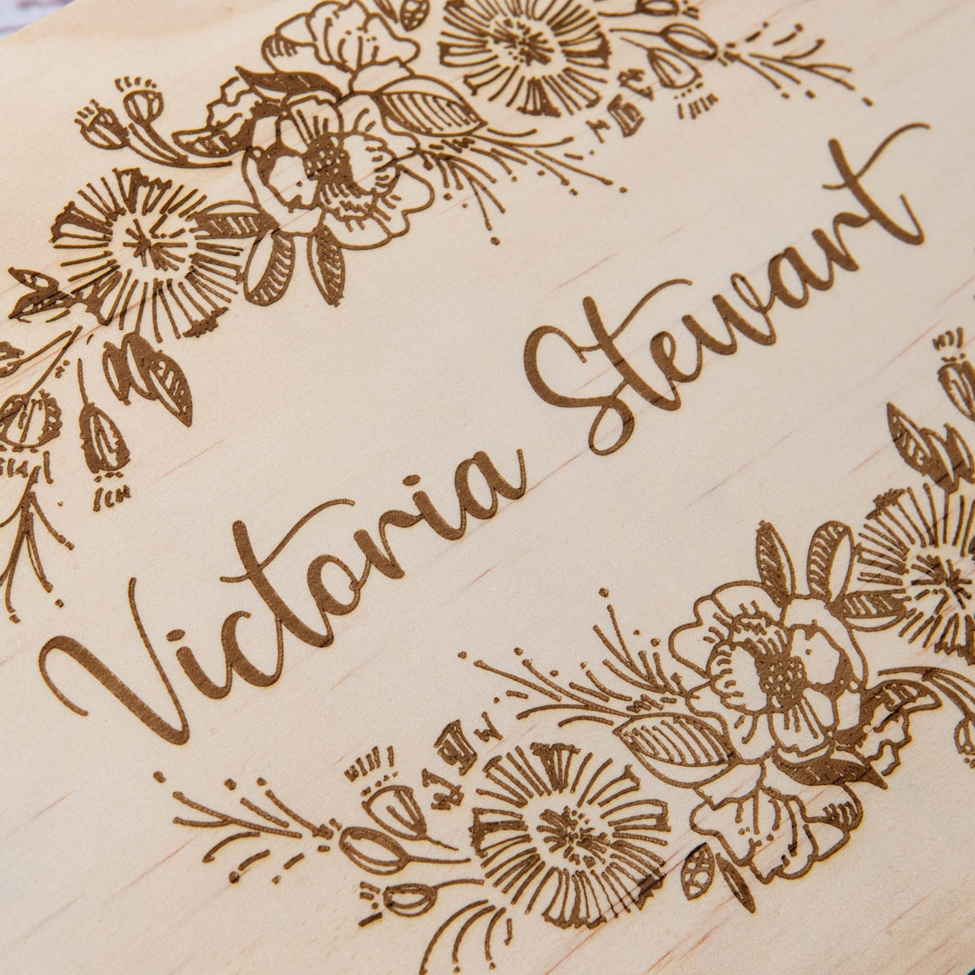 Personalised Wooden Keepsake box, Memory Box - Personalised Keepsake Box - Younique Gifts Melbourne