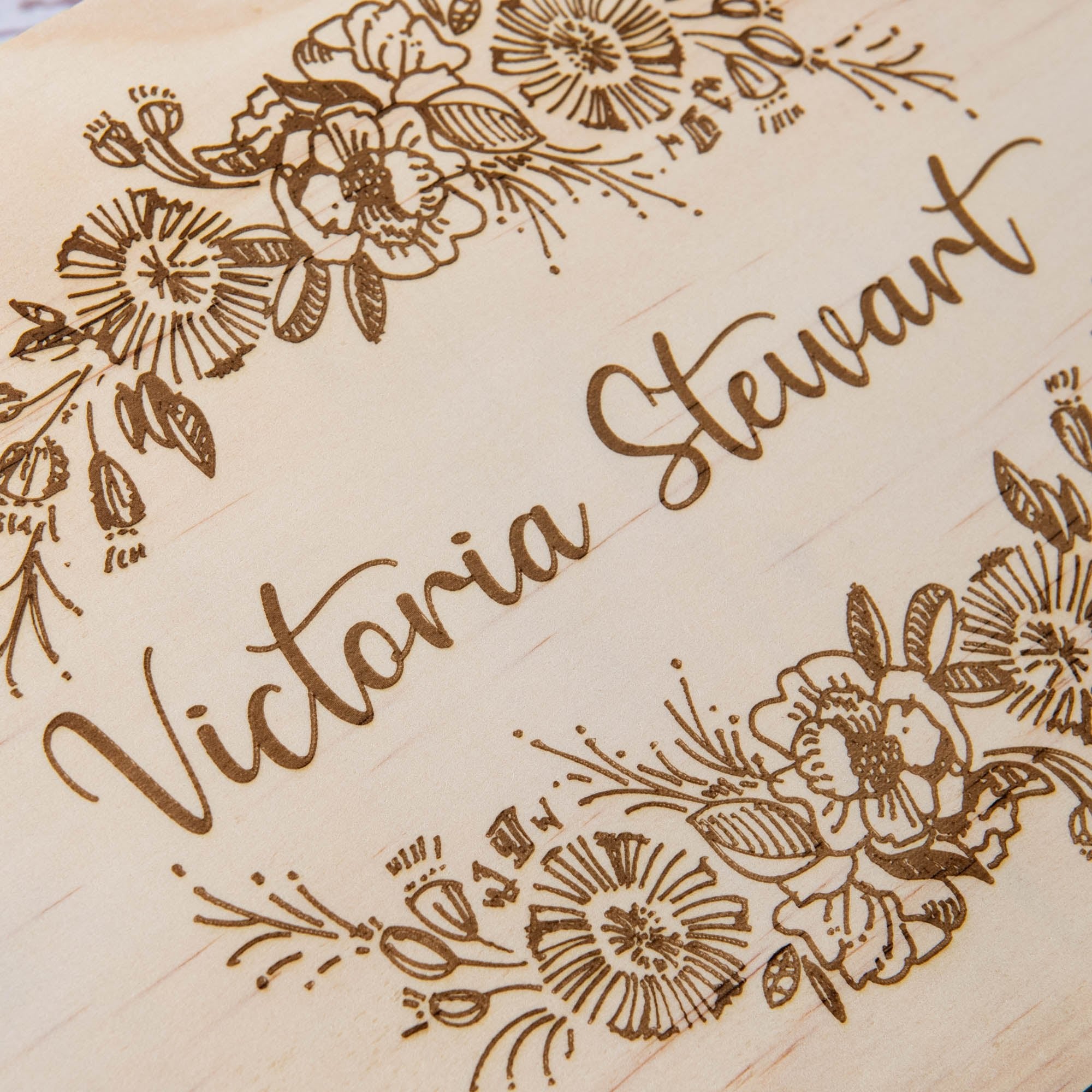 Personalised Wooden Keepsake box, Memory Box - Personalised Keepsake Box - Younique Gifts Melbourne