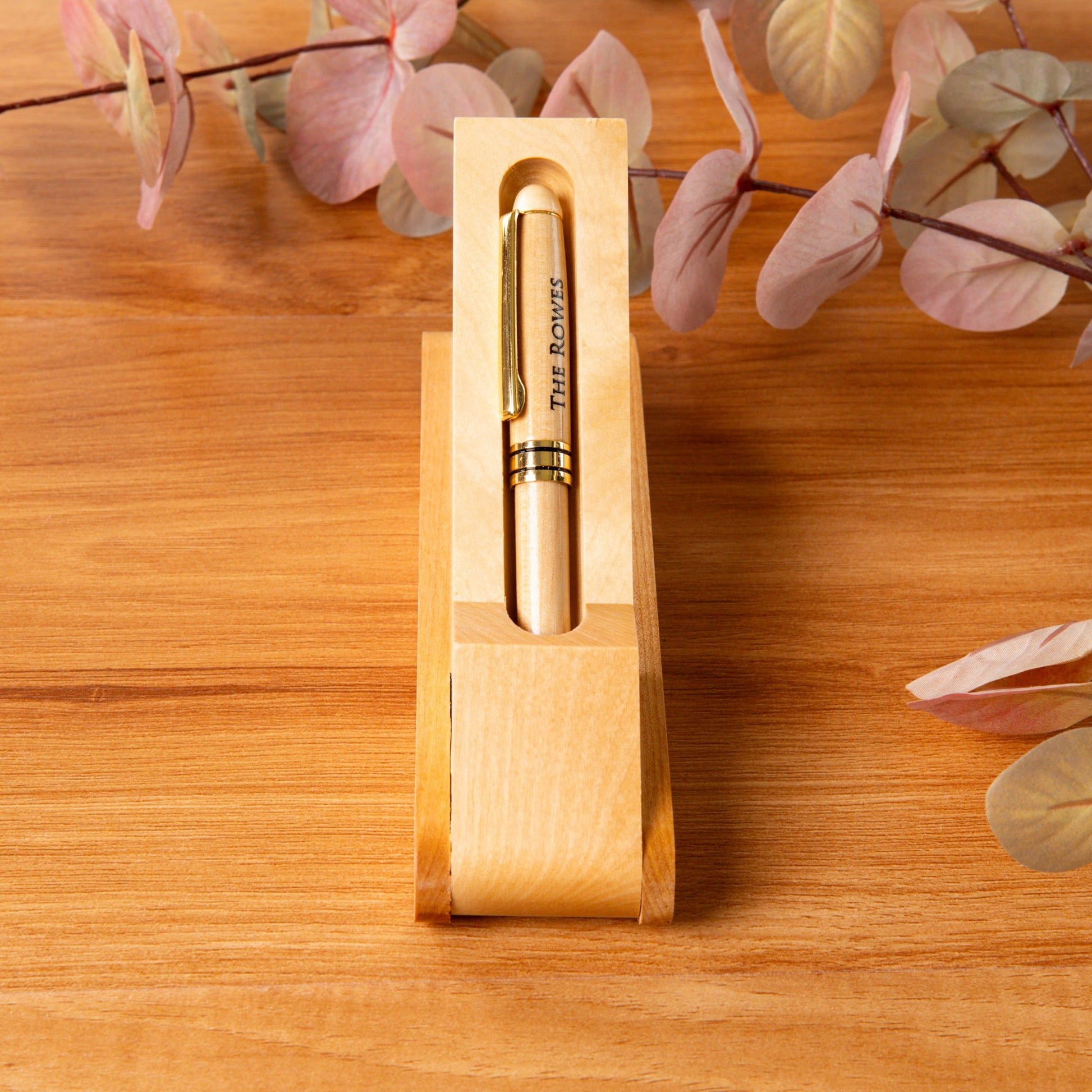 Personalised Wooden Pen Set, Laser Engraved - Personalised Pen - Younique Gifts Melbourne