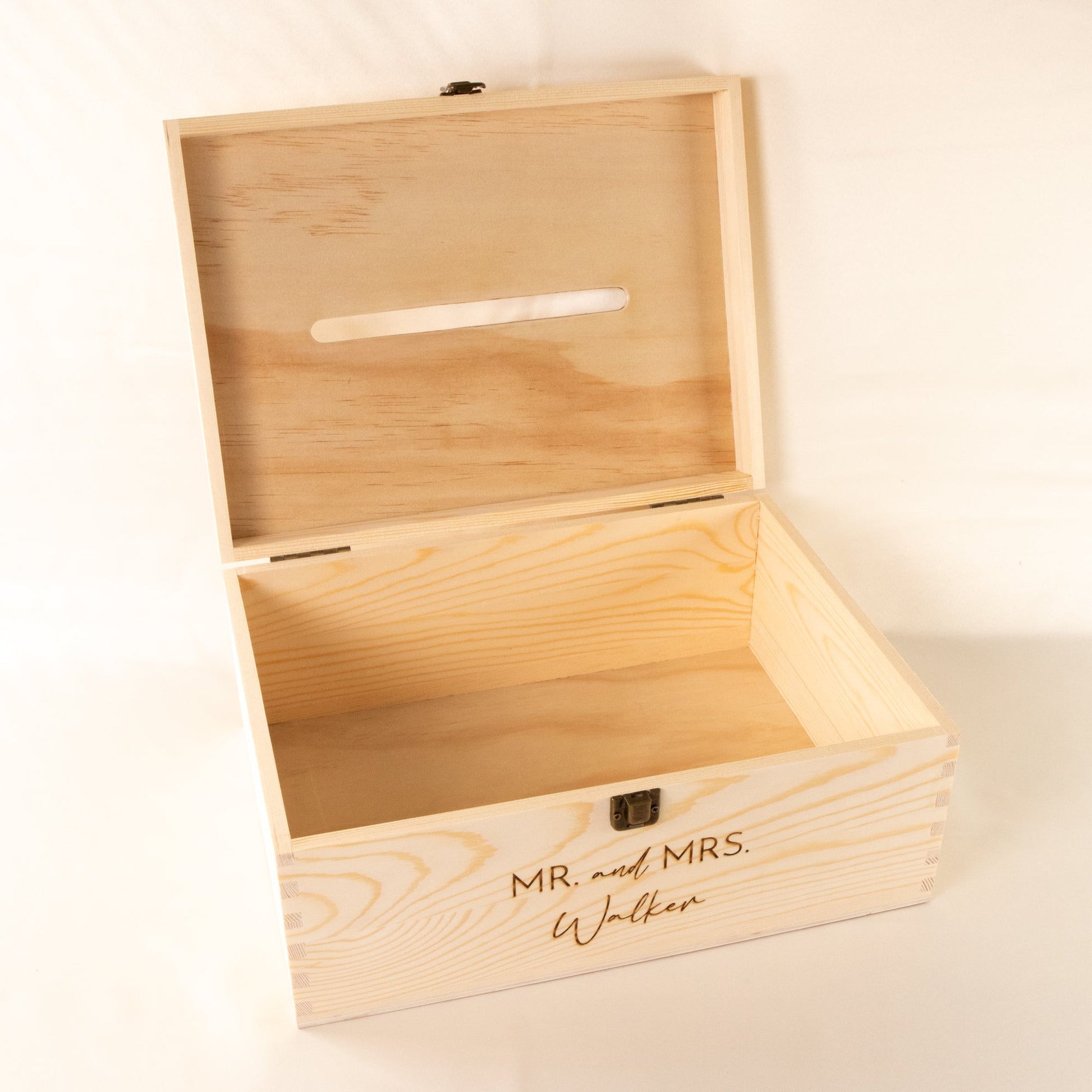 Personalised Wooden Wishing Well Box | Leaf - Personalised wishing well box - Younique Gifts Melbourne