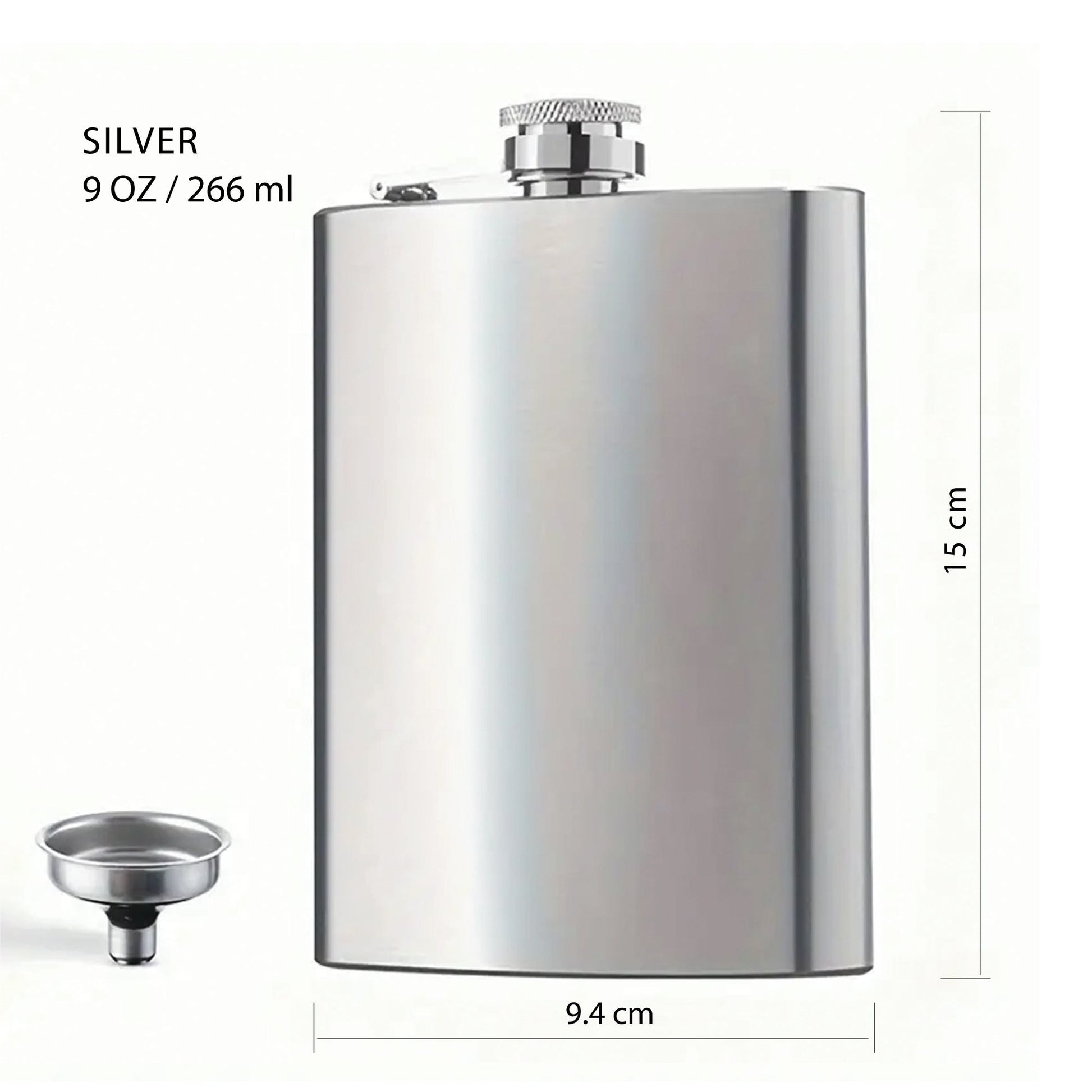 Personalized Groomsman Flask: Laser Engraved Stainless Steel Gift - Personalised Flask - Younique Gifts Melbourne