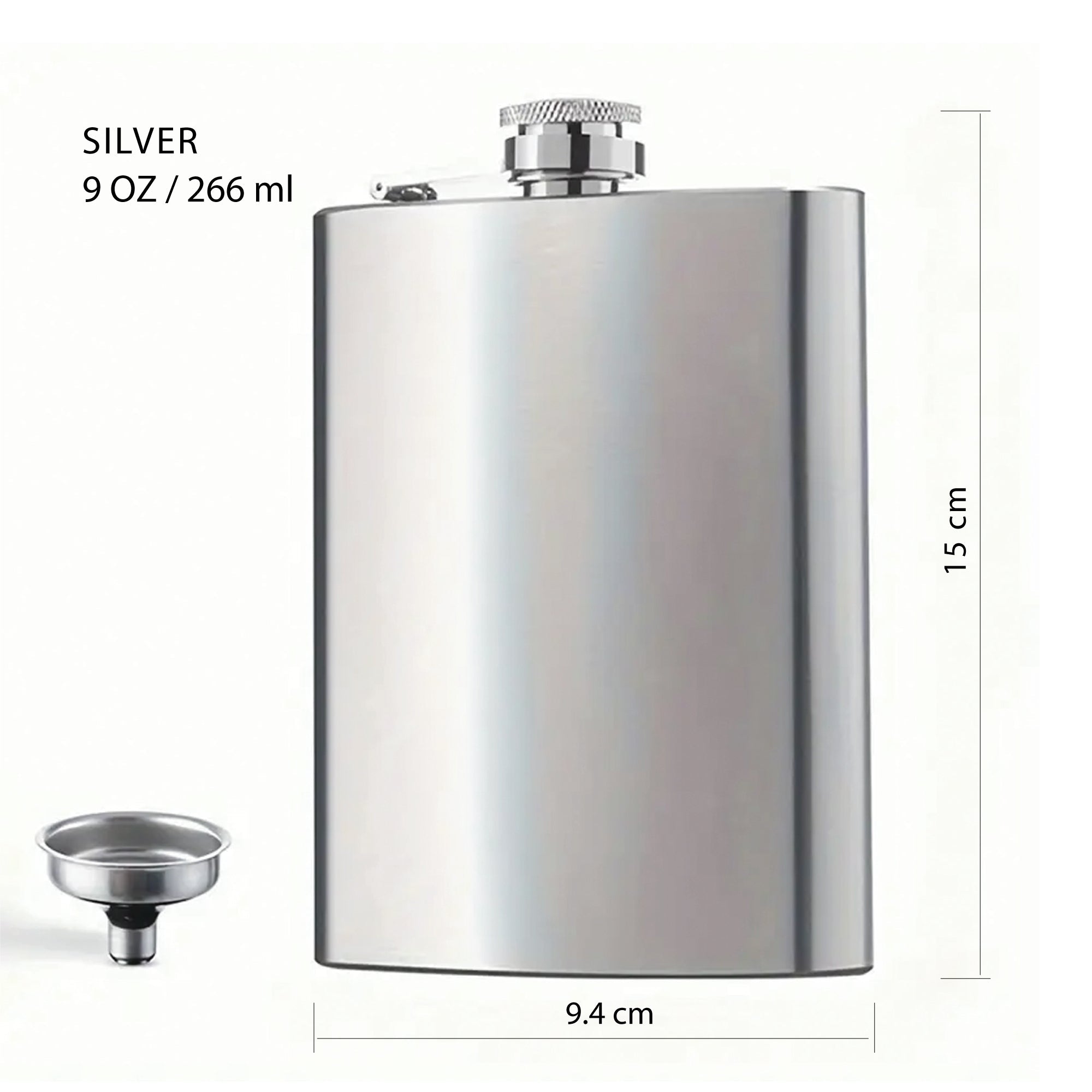 Personalized Groomsman Flask: Laser Engraved Stainless Steel Gift - Personalised Flask - Younique Gifts Melbourne