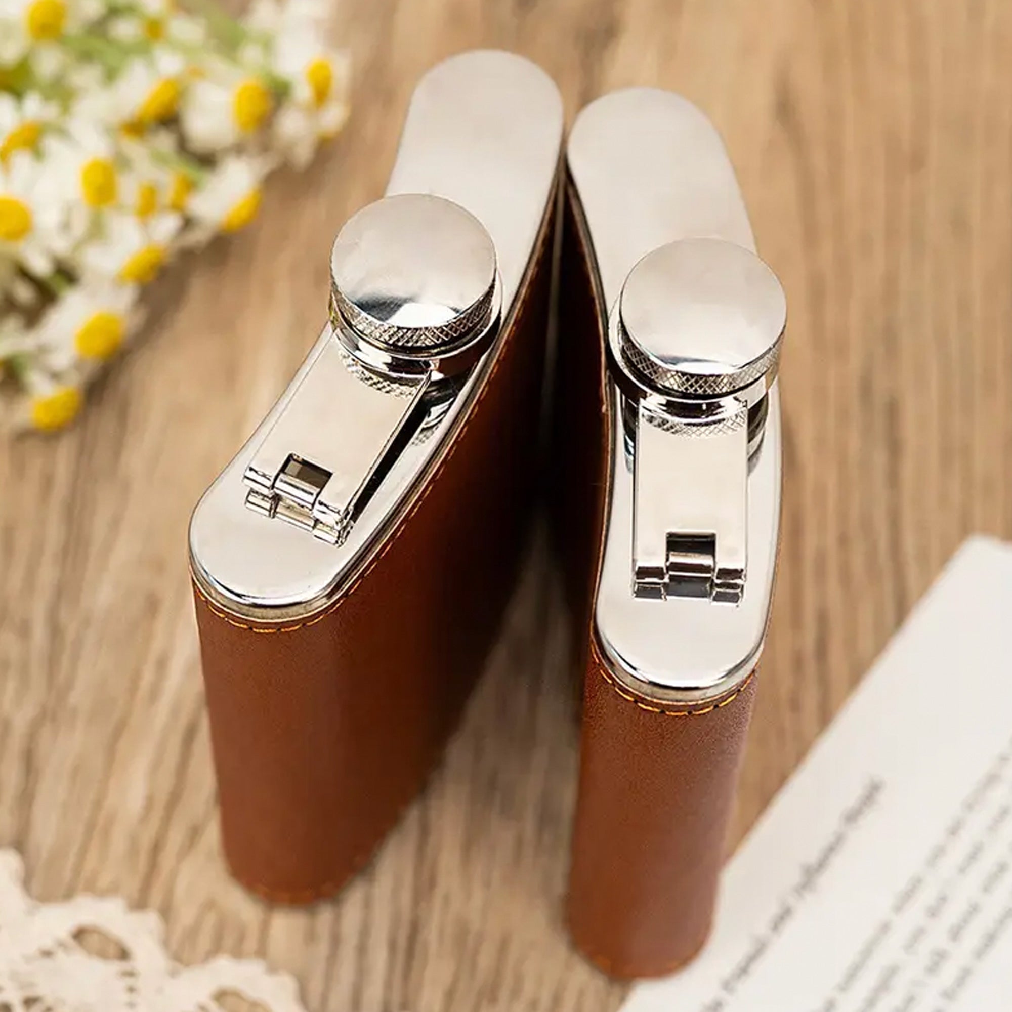 Personalized Groomsman Flask: Laser Engraved Stainless Steel Gift - Personalised Flask - Younique Gifts Melbourne