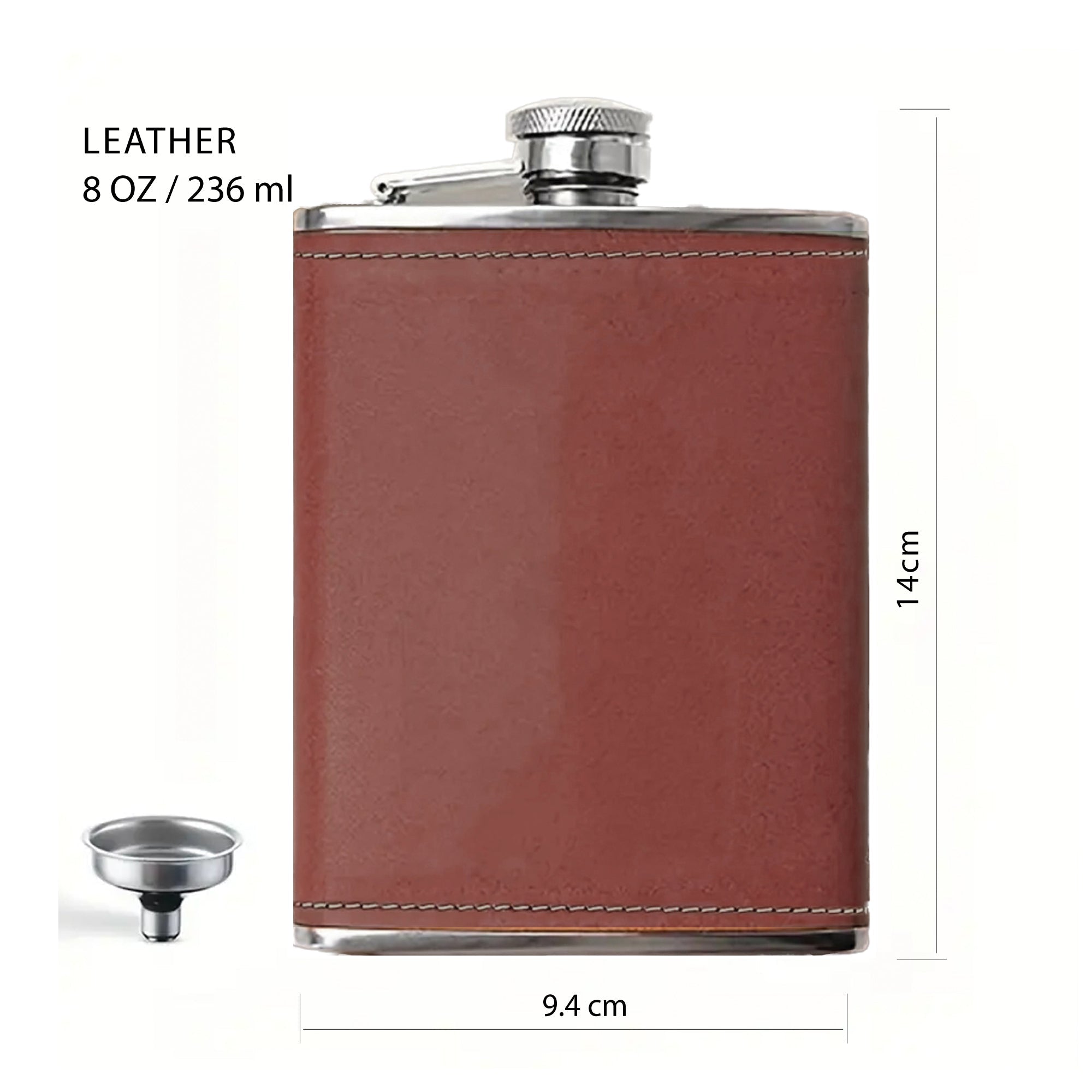 Personalized Groomsman Flask: Laser Engraved Stainless Steel Gift - Personalised Flask - Younique Gifts Melbourne