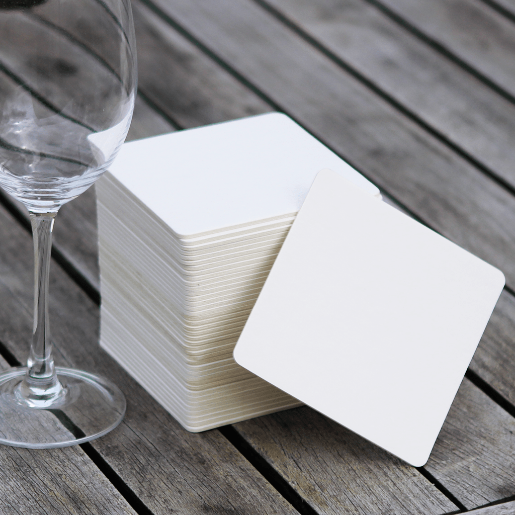 Plain Blank Coasters for Wedding and Party Ideas, customisable - Personalised coaster - Younique Gifts Melbourne
