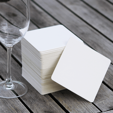 Plain Blank Coasters for Wedding and Party Ideas, customisable - Personalised coaster - Younique Gifts Melbourne