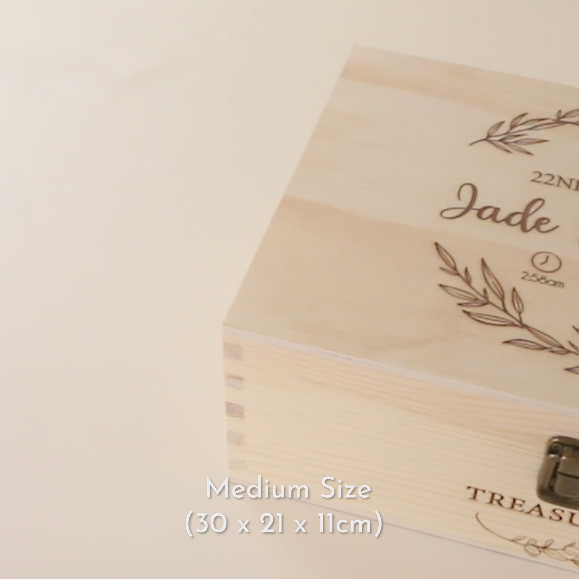 Personalised Wooden Keepsake box, Newly Wedding, Couple Gift