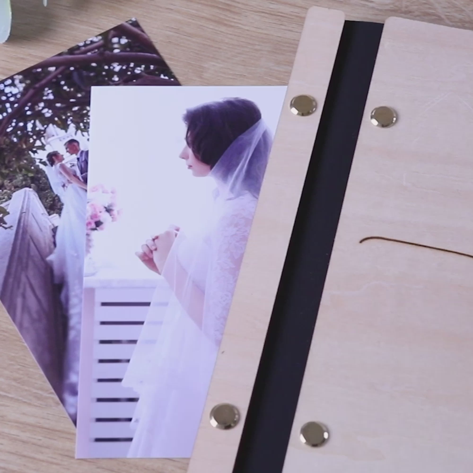 Custom Wedding Guest Book AU – Personalised & Engraved in Australia