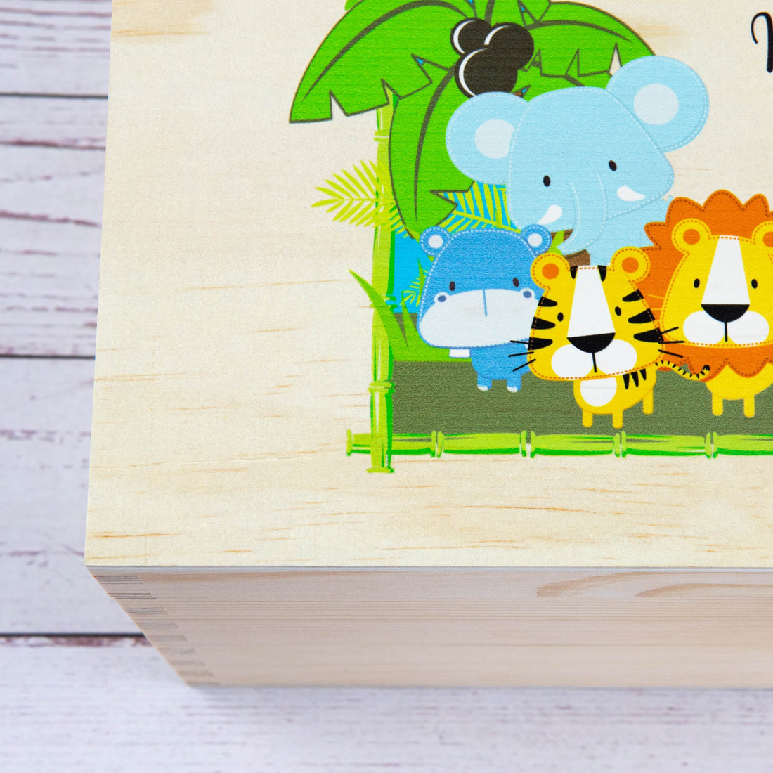 Printed Wooden Keepsake box, New Baby and New Mom Gift - Personalised Keepsake Box - Younique Gifts Melbourne