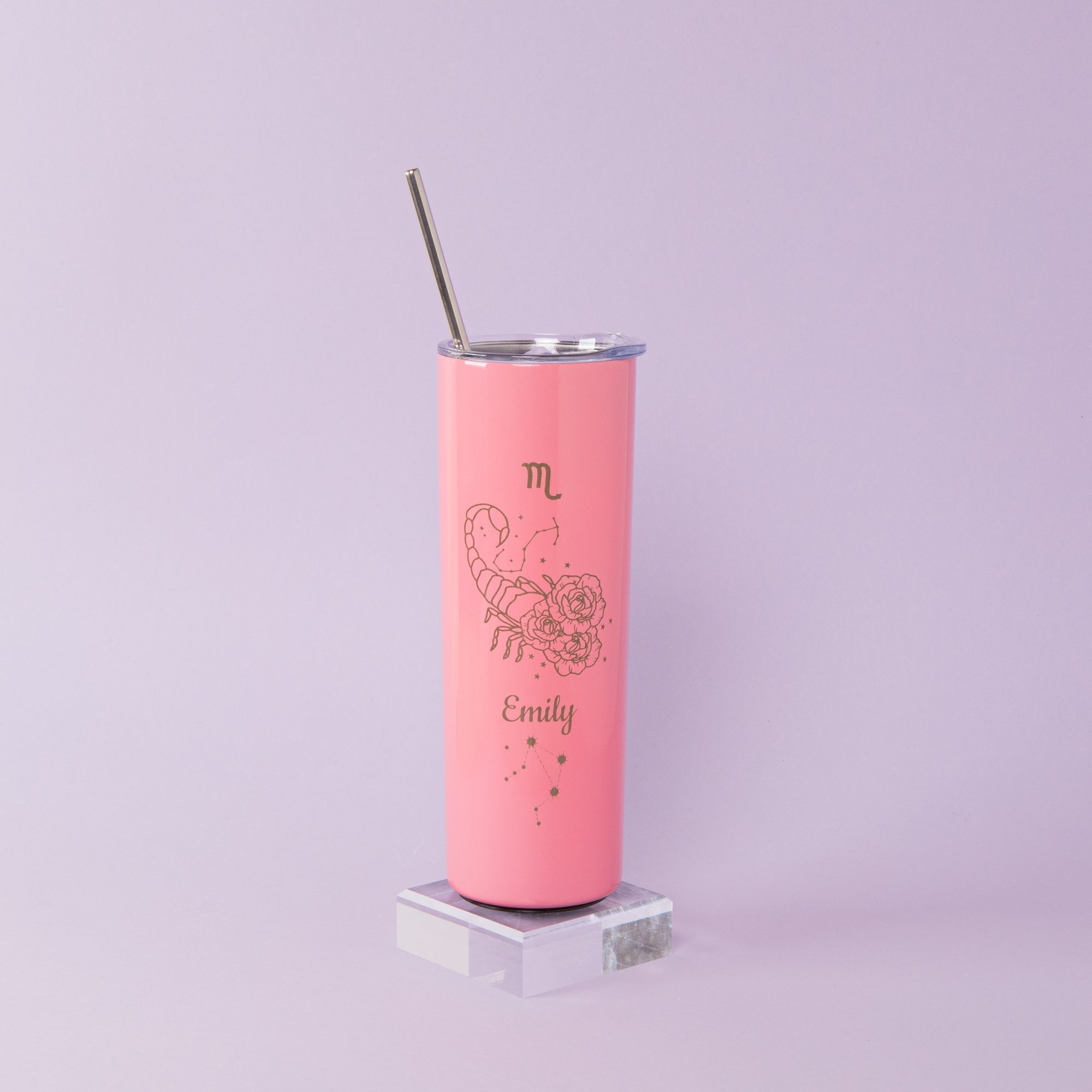 Zodiac Signs Tumbler, Personalised gift for Bridesmaid and Birthday - Personalised tumbler - Younique Gifts Melbourne