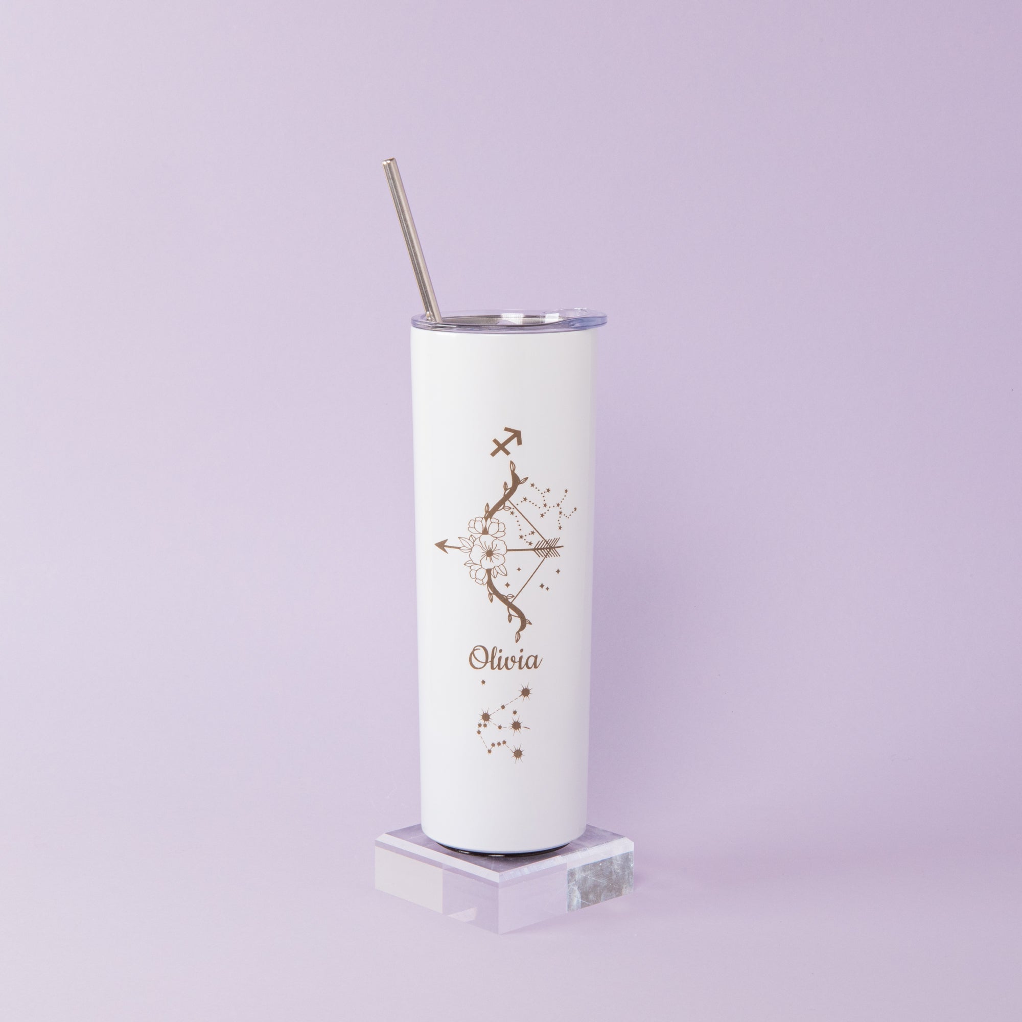 Zodiac Signs Tumbler, Personalised gift for Bridesmaid and Birthday - Personalised tumbler - Younique Gifts Melbourne