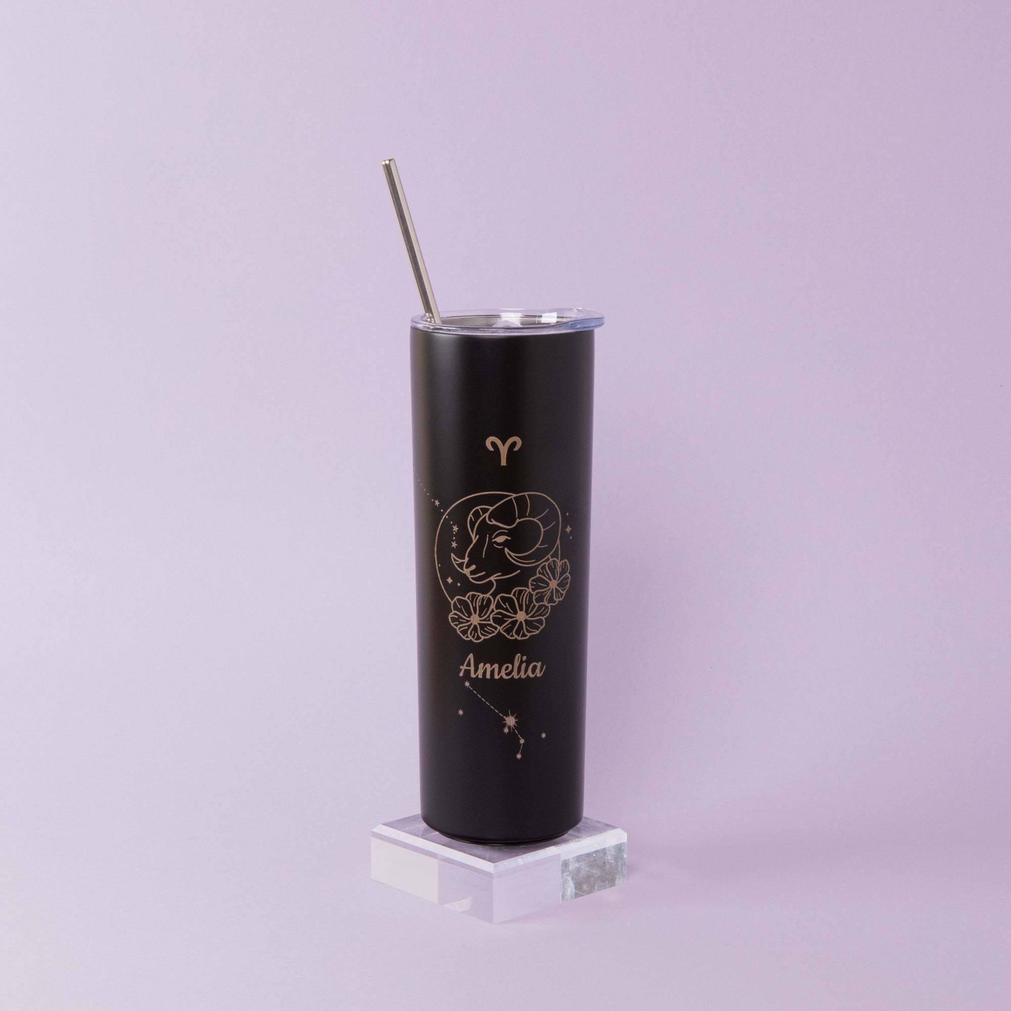 Zodiac Signs Tumbler, Personalised gift for Bridesmaid and Birthday - Personalised tumbler - Younique Gifts Melbourne