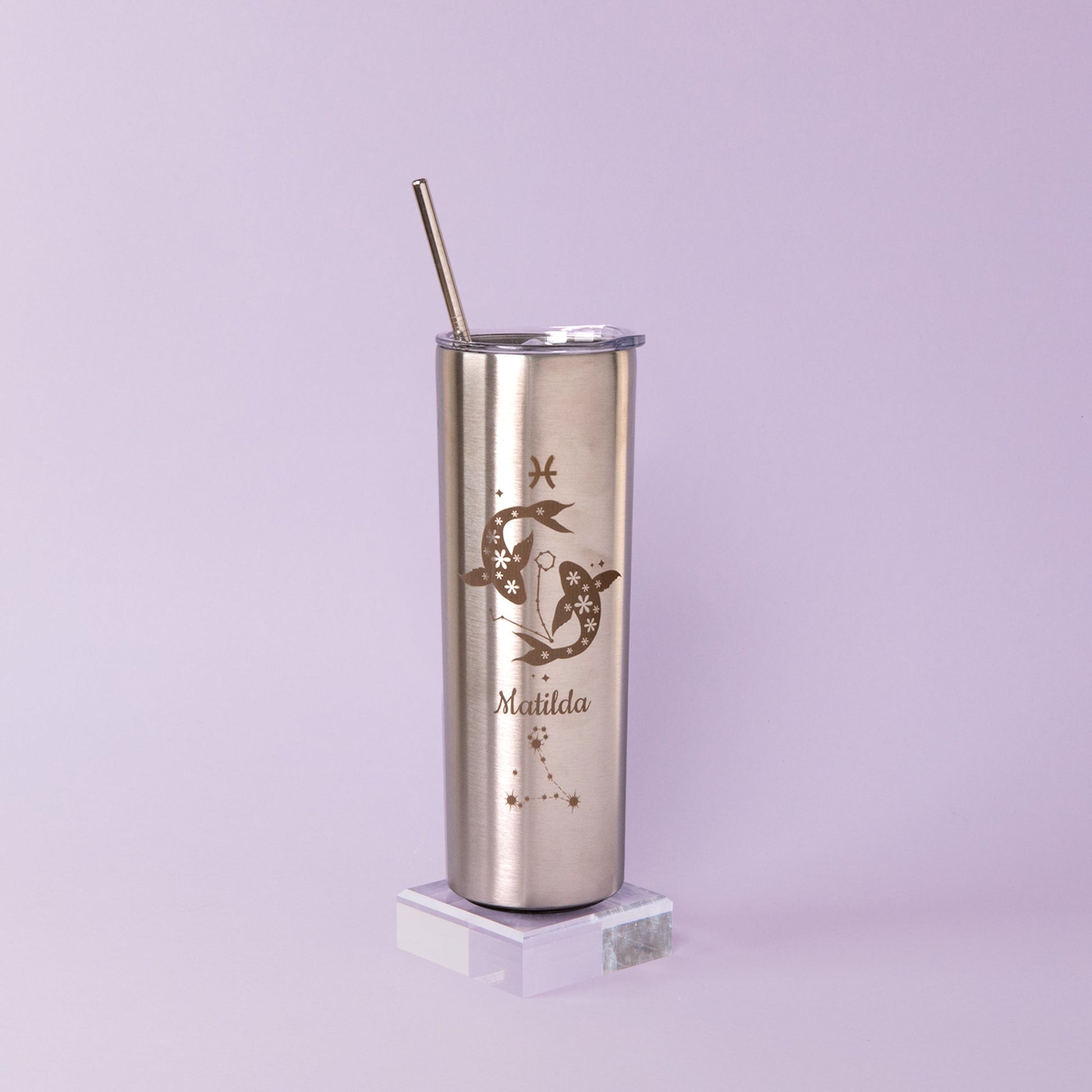 Zodiac Signs Tumbler, Personalised gift for Bridesmaid and Birthday - Personalised tumbler - Younique Gifts Melbourne