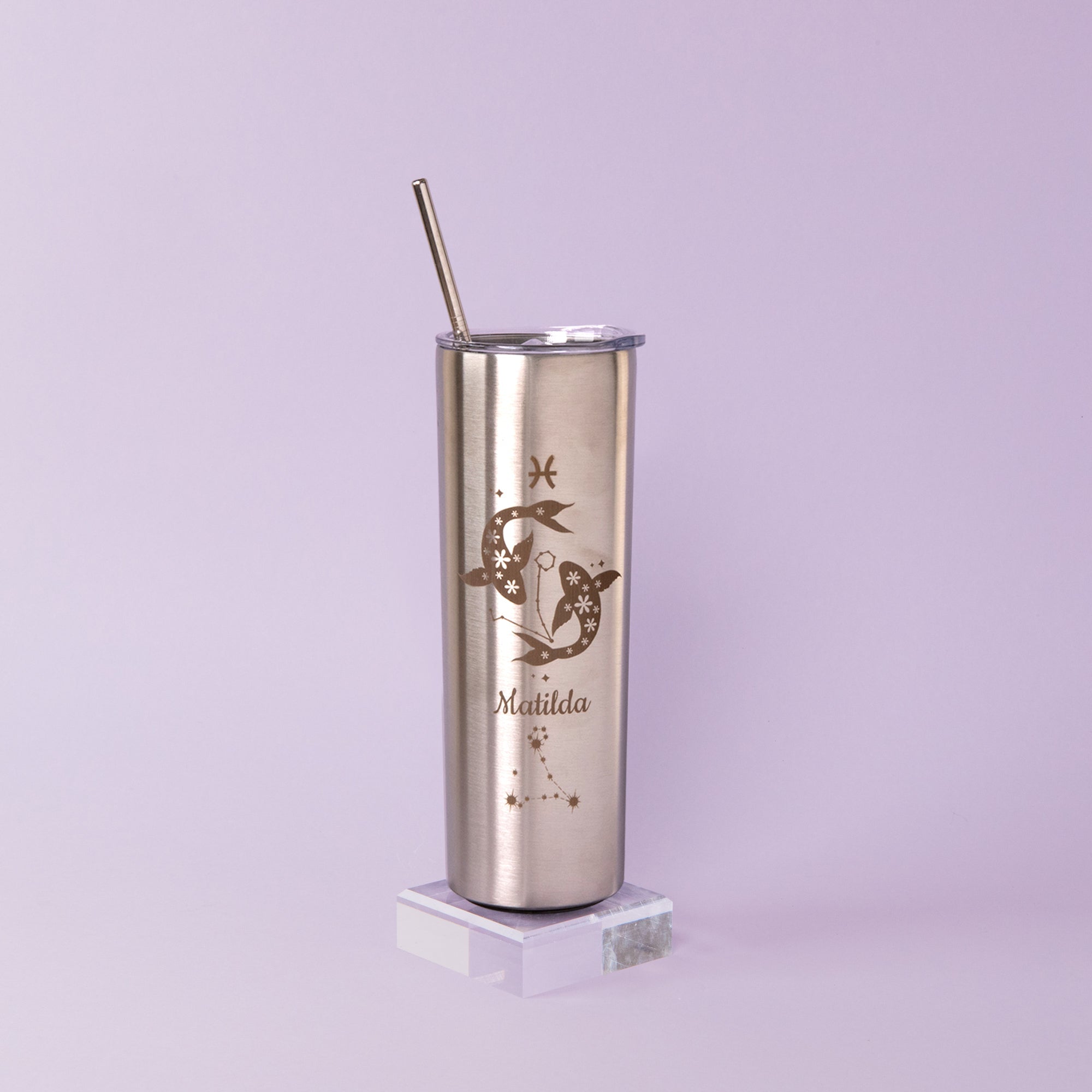 Zodiac Signs Tumbler, Personalised gift for Bridesmaid and Birthday - Personalised tumbler - Younique Gifts Melbourne