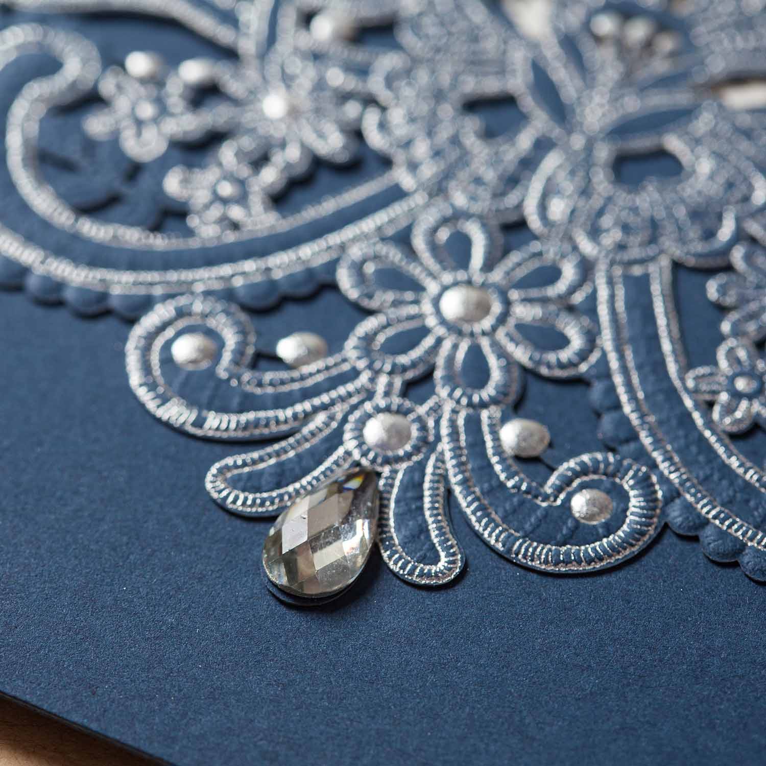 Laser Cut Wedding Invitations - AW7513
