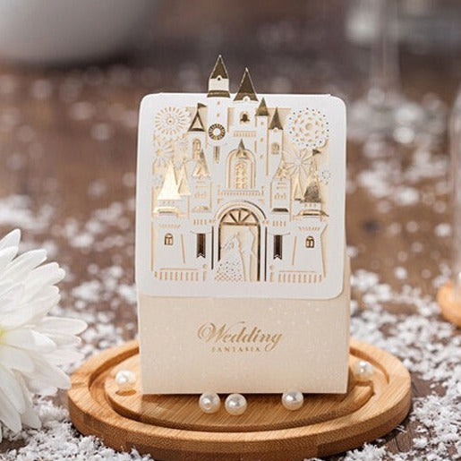 Wedding Favours and Gifts for Guests Laser cut Paper Candy Box, Wedding Decoration