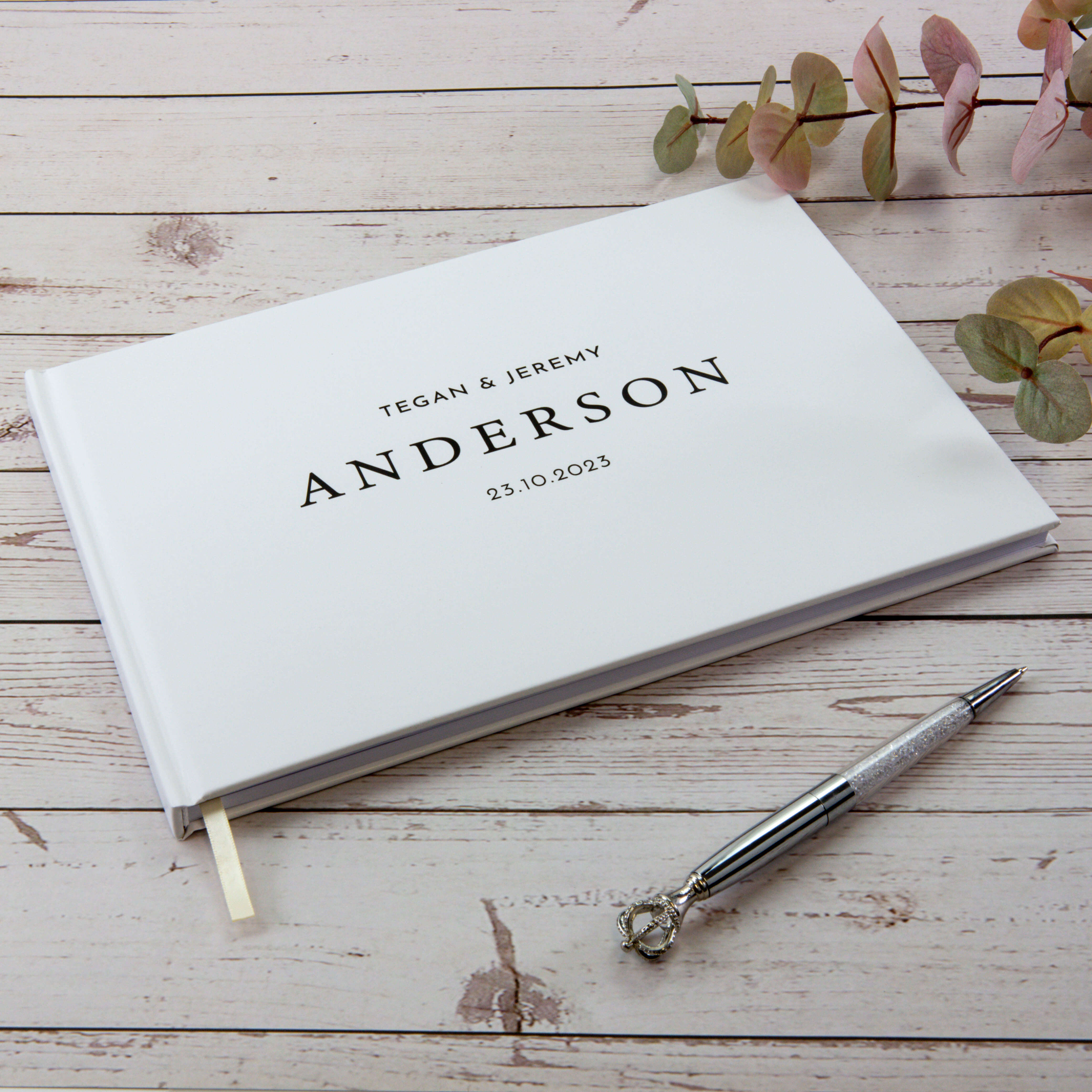 Wedding sign deals in book