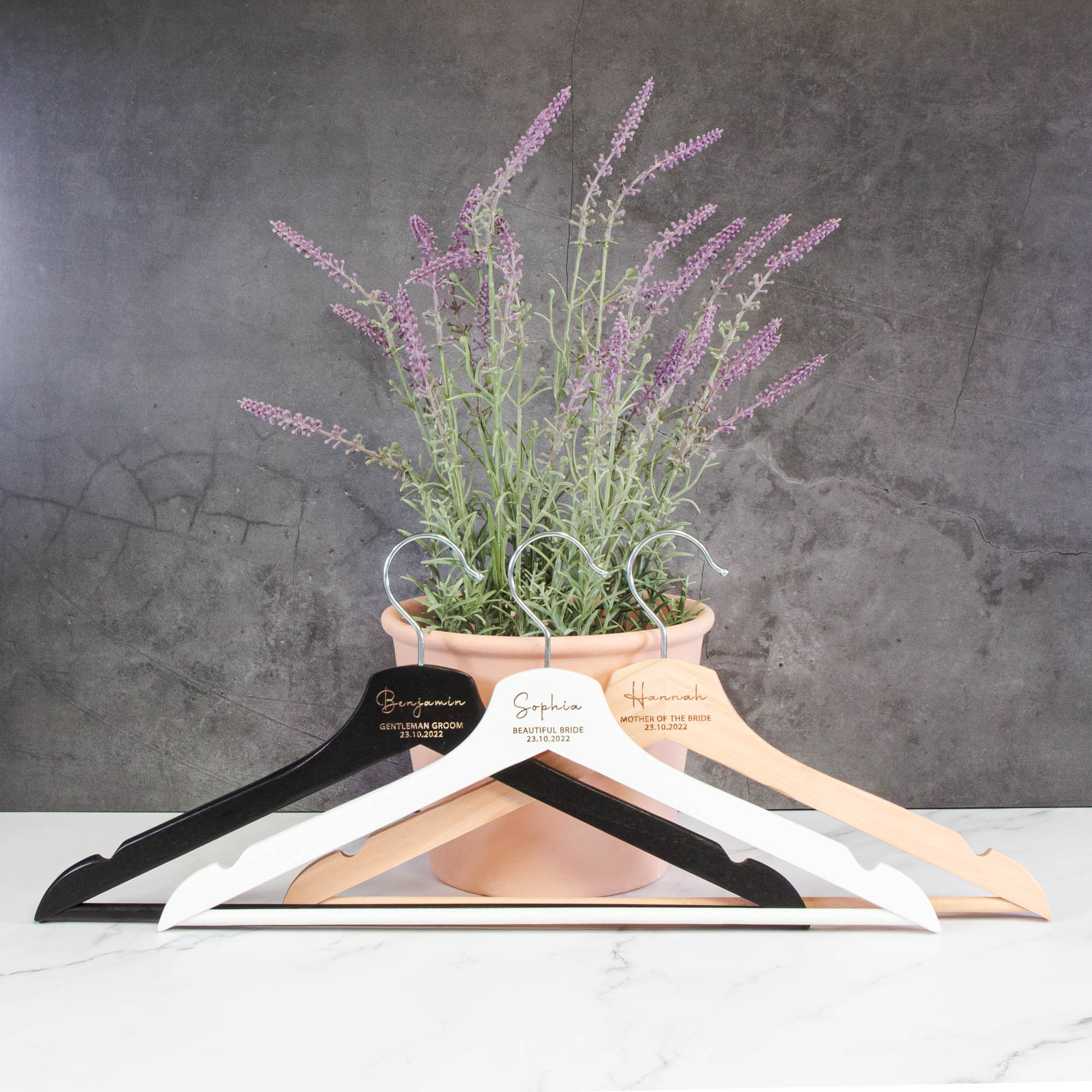 Personalised Coat Hanger, Bridesmaid Dress Hanger, Wedding Dress Hanger