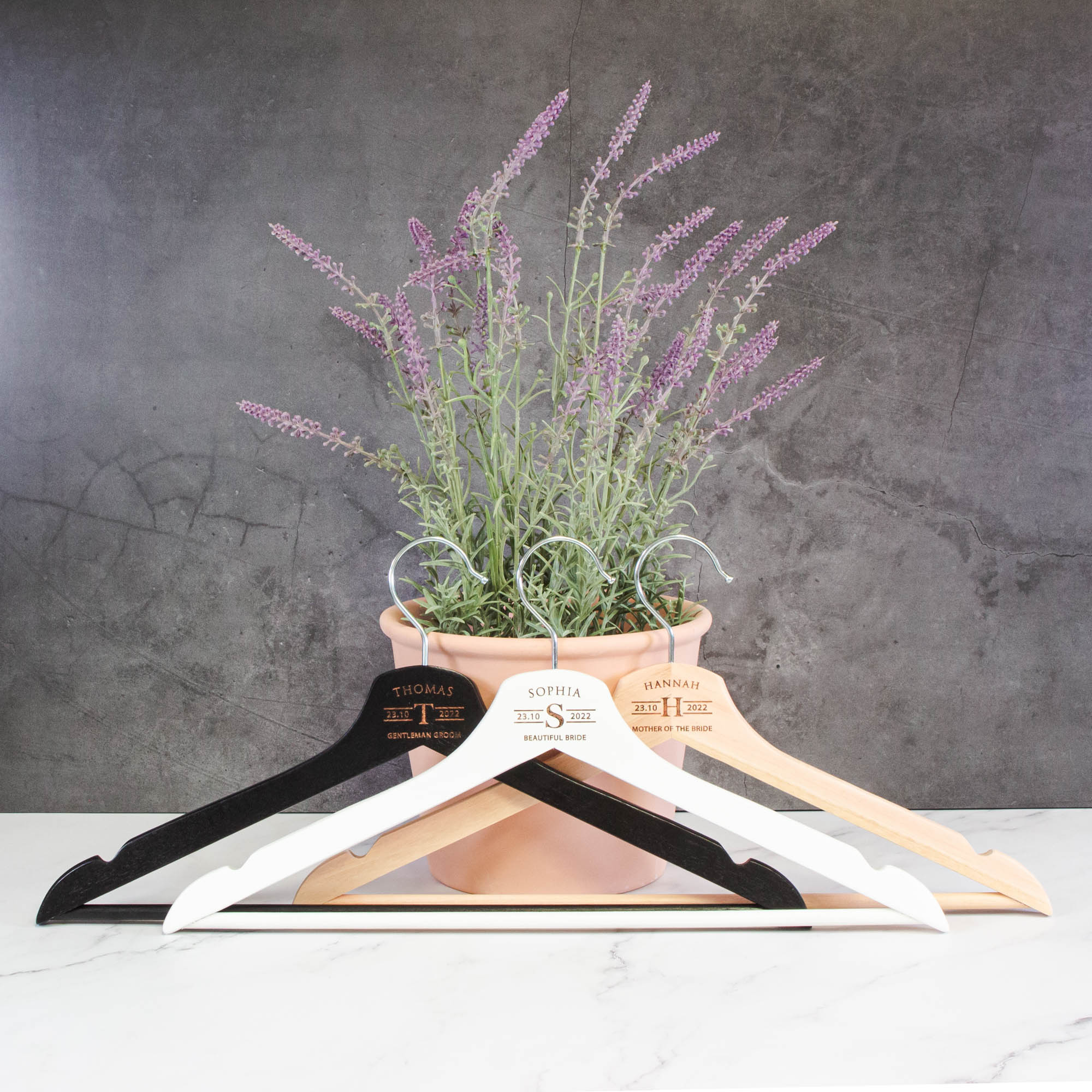 Personalised Coat Hanger, Bridesmaid Dress Hanger, Wedding Dress Hanger