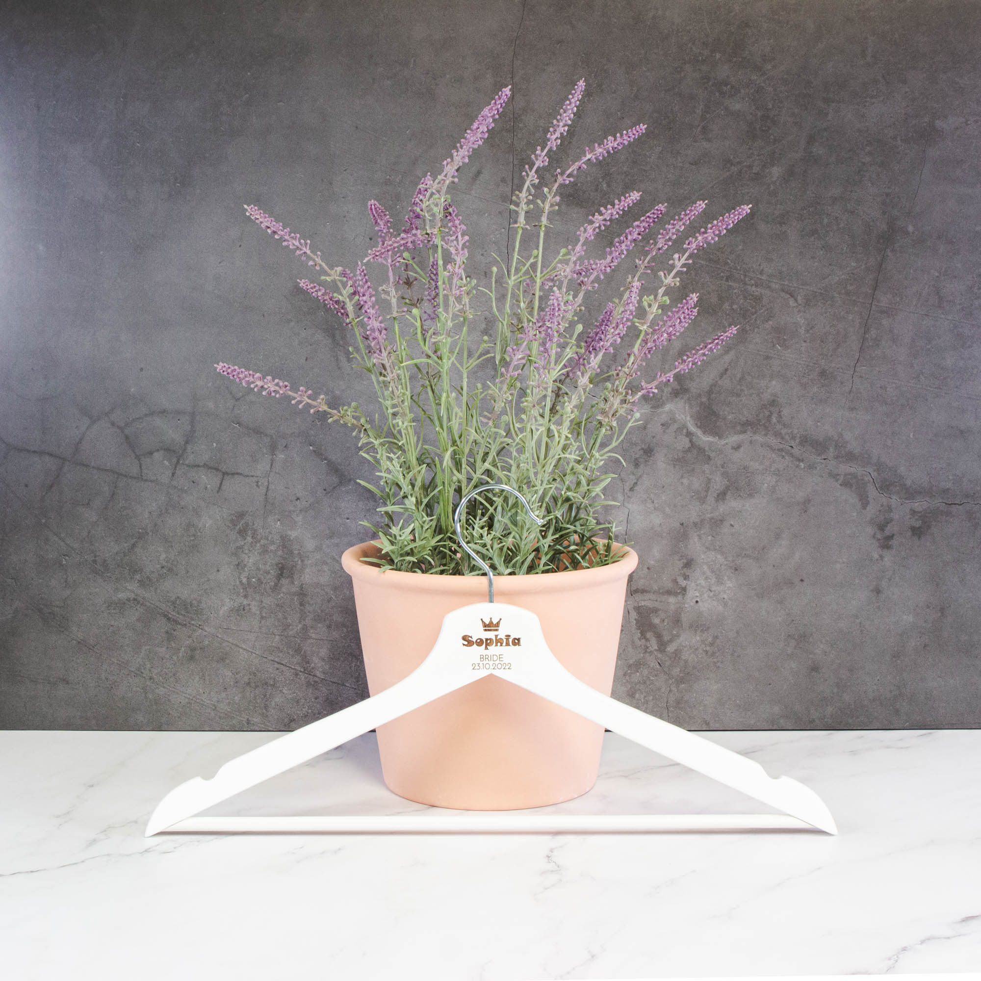 Personalised Coat Hanger, Bridesmaid Dress Hanger, Wedding Dress Hanger