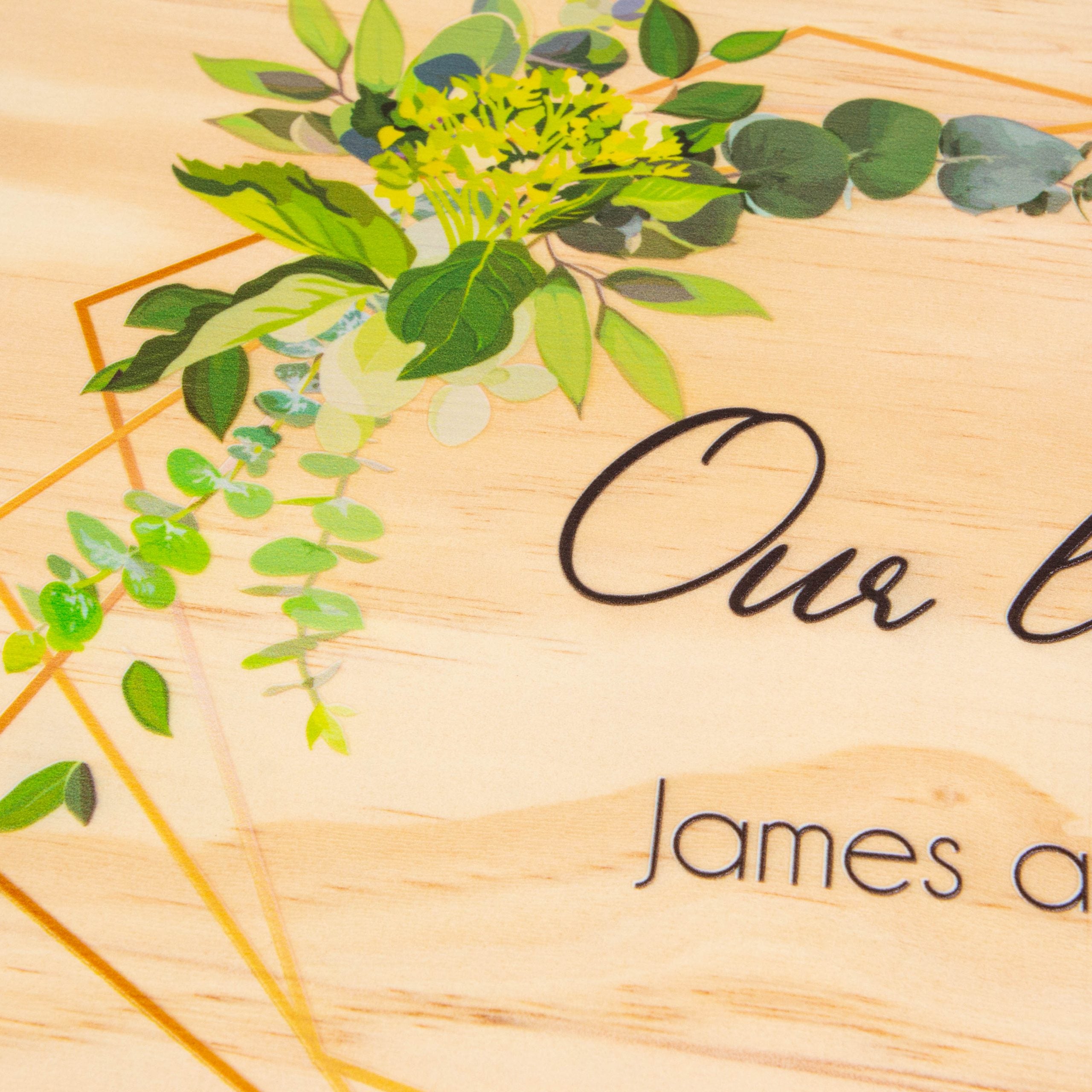 Personalised Wooden Keepsake box, Newly Wedding Couple Gift