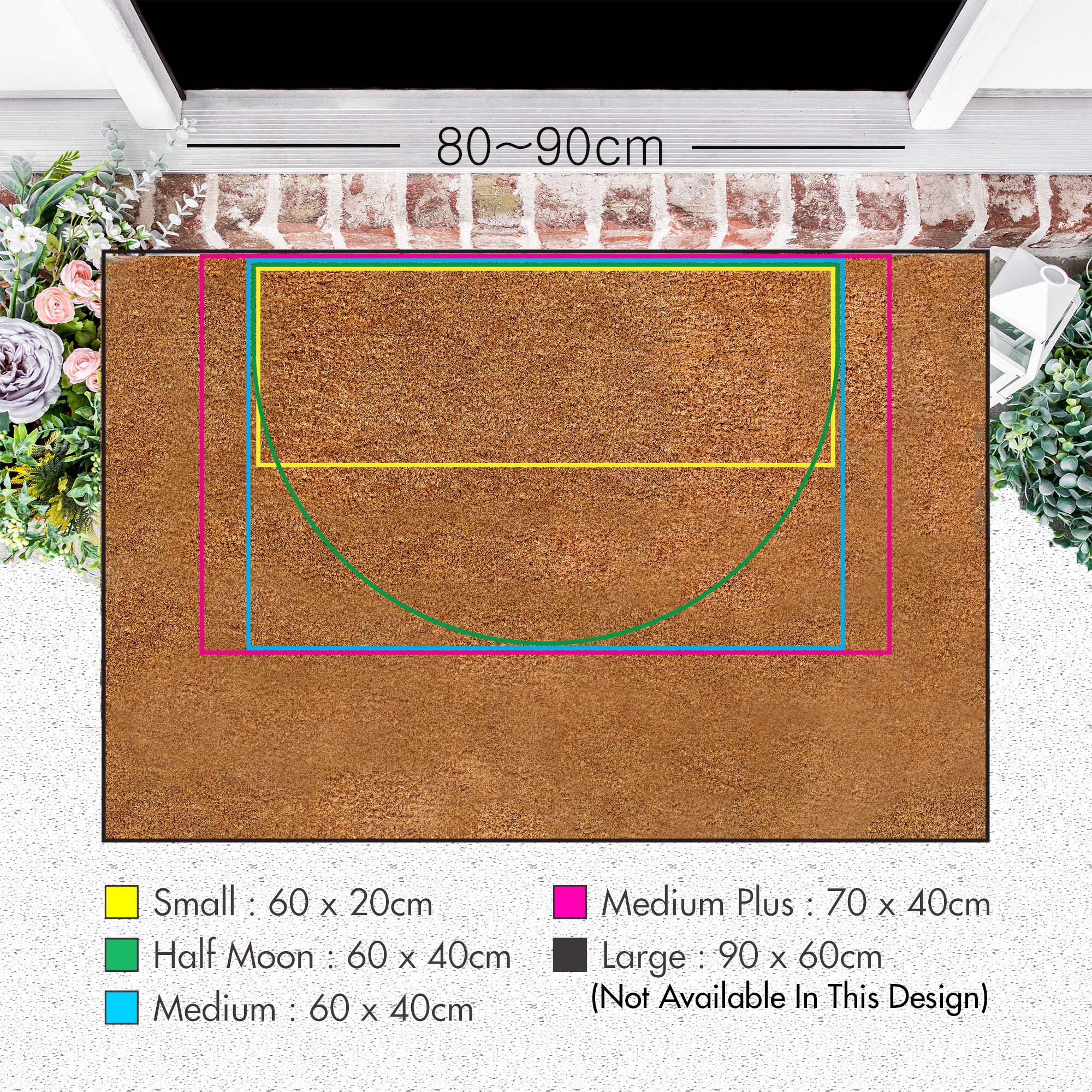 Personalised Doormat, Housewarming Gift [9pm]