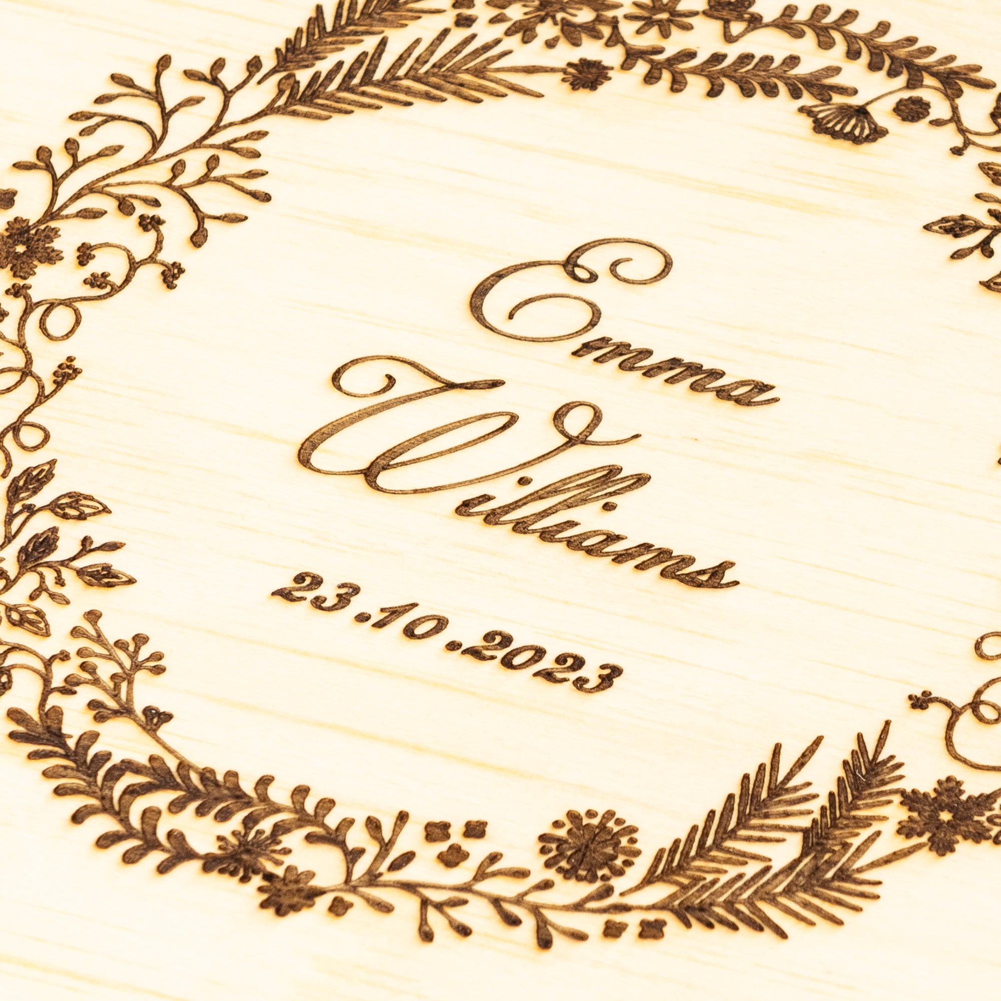 Personalised Wooden Keepsake box, New Baby Mom Gift