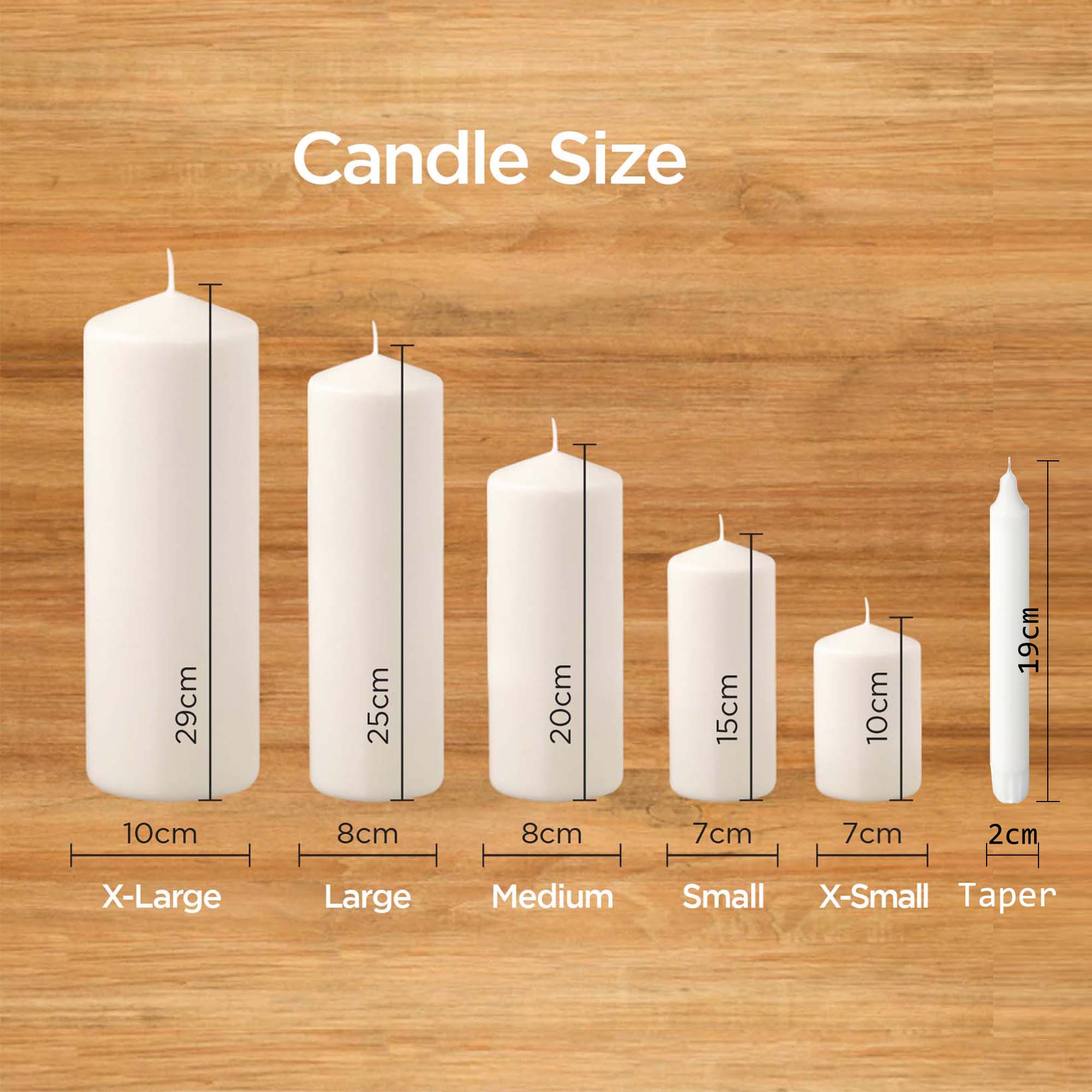 Personalised Baptism Candle, Christening Candle [C]