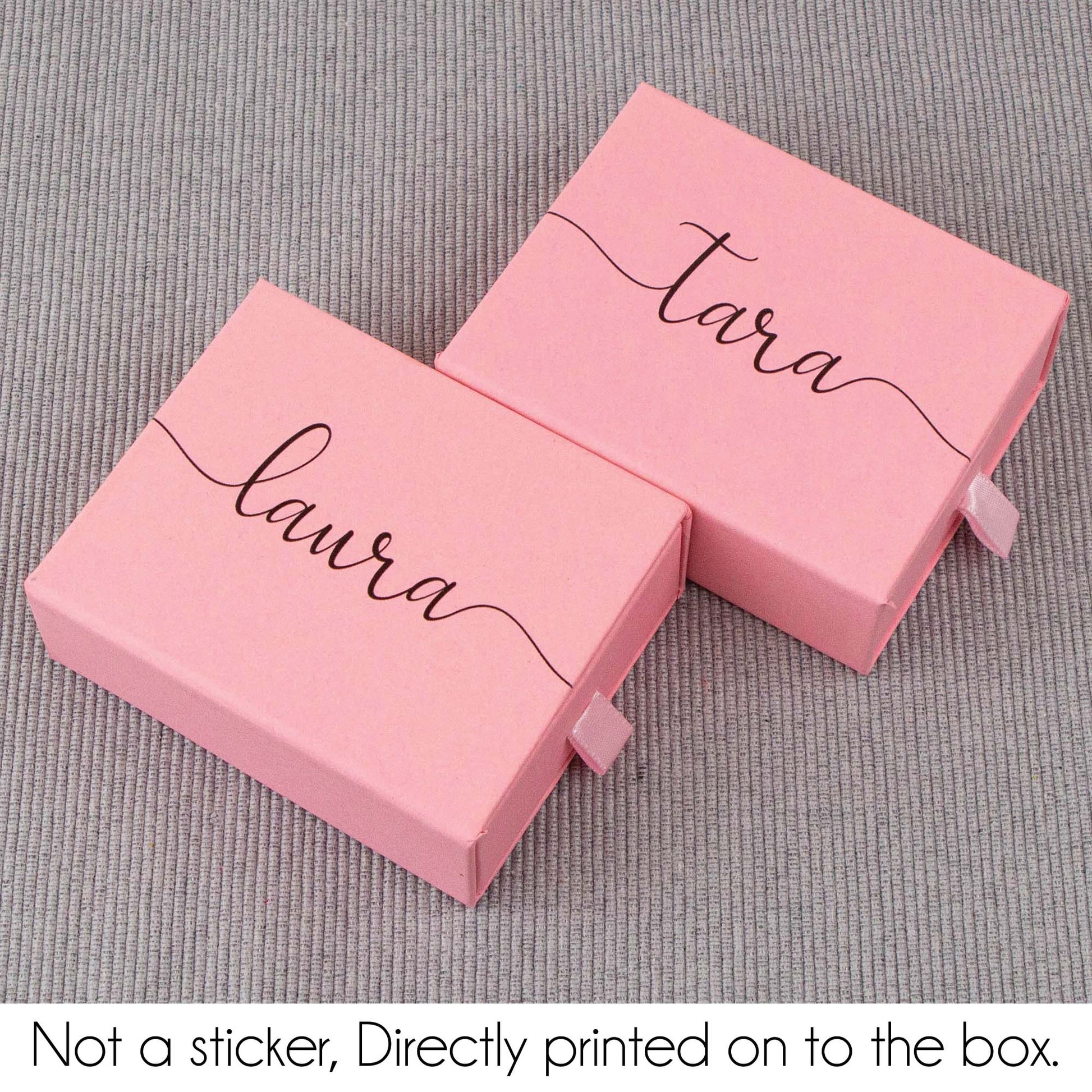 Custom Printed Box, Personalised Jewellery Gift Box Cardboard Drawer - Personalised wedding gift - Younique Gifts Melbourne